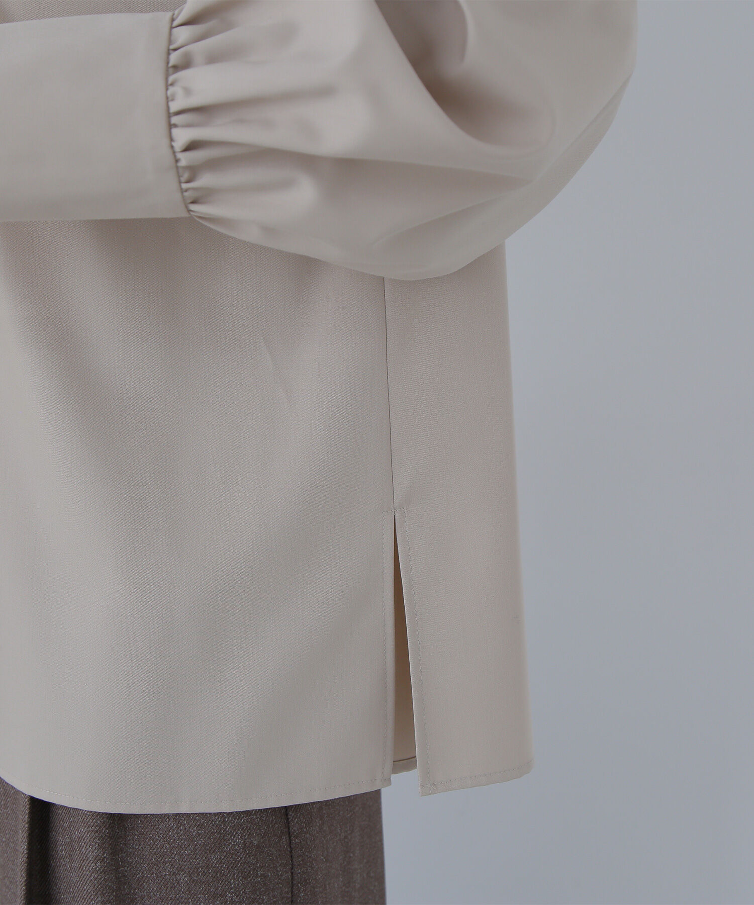  「2wayスタンドネックブラウス」|シャツ・ブラウス|