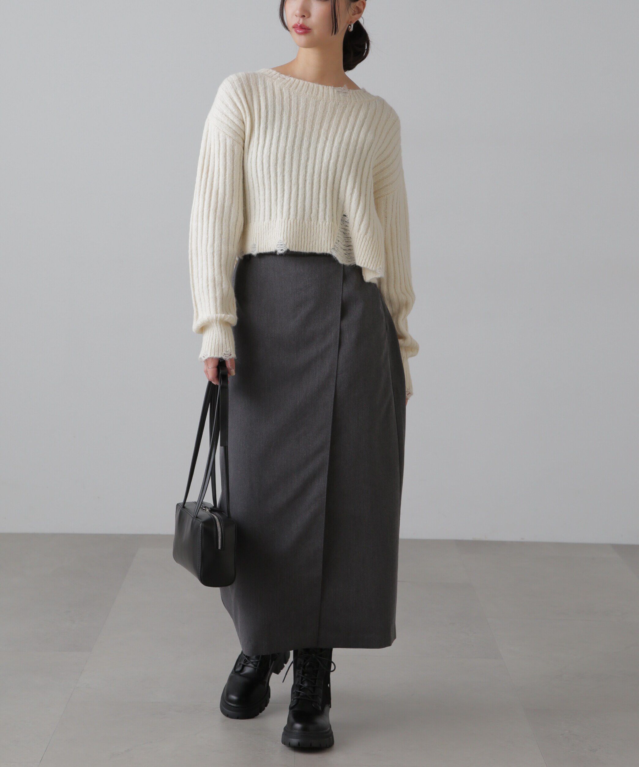  「クラッシュニット」|ニット・セーター|