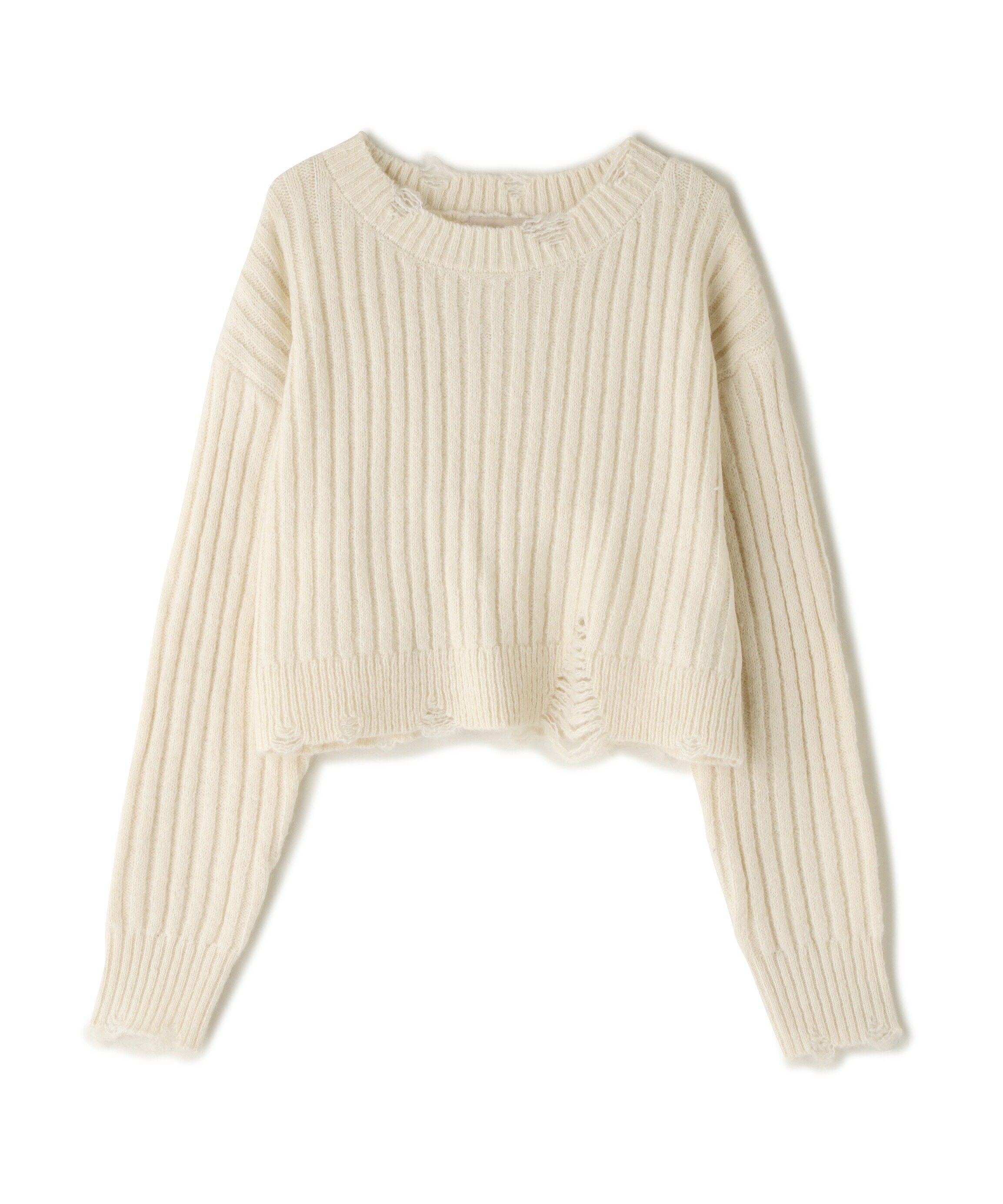  「クラッシュニット」|ニット・セーター|