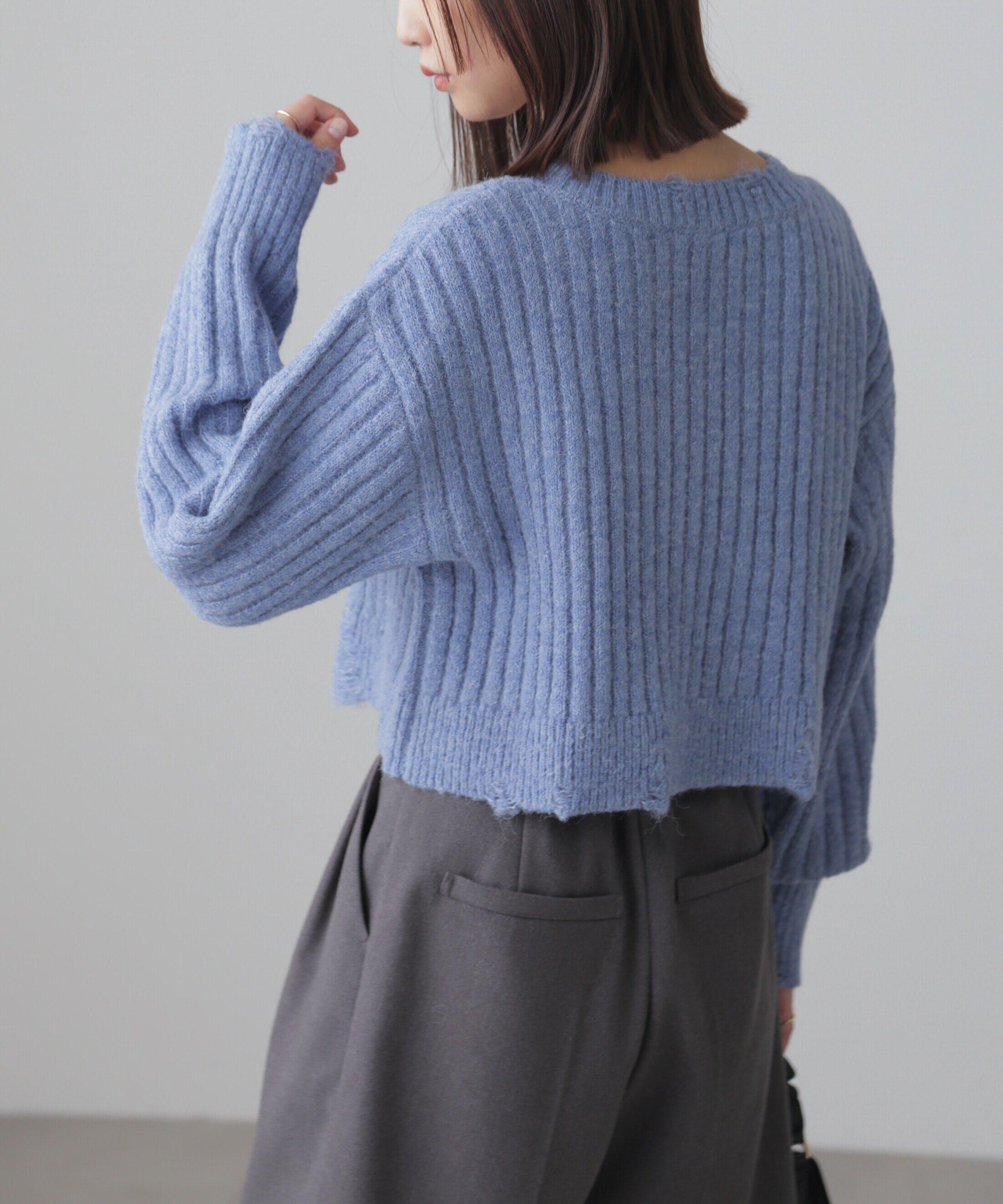  「クラッシュニット」|ニット・セーター|