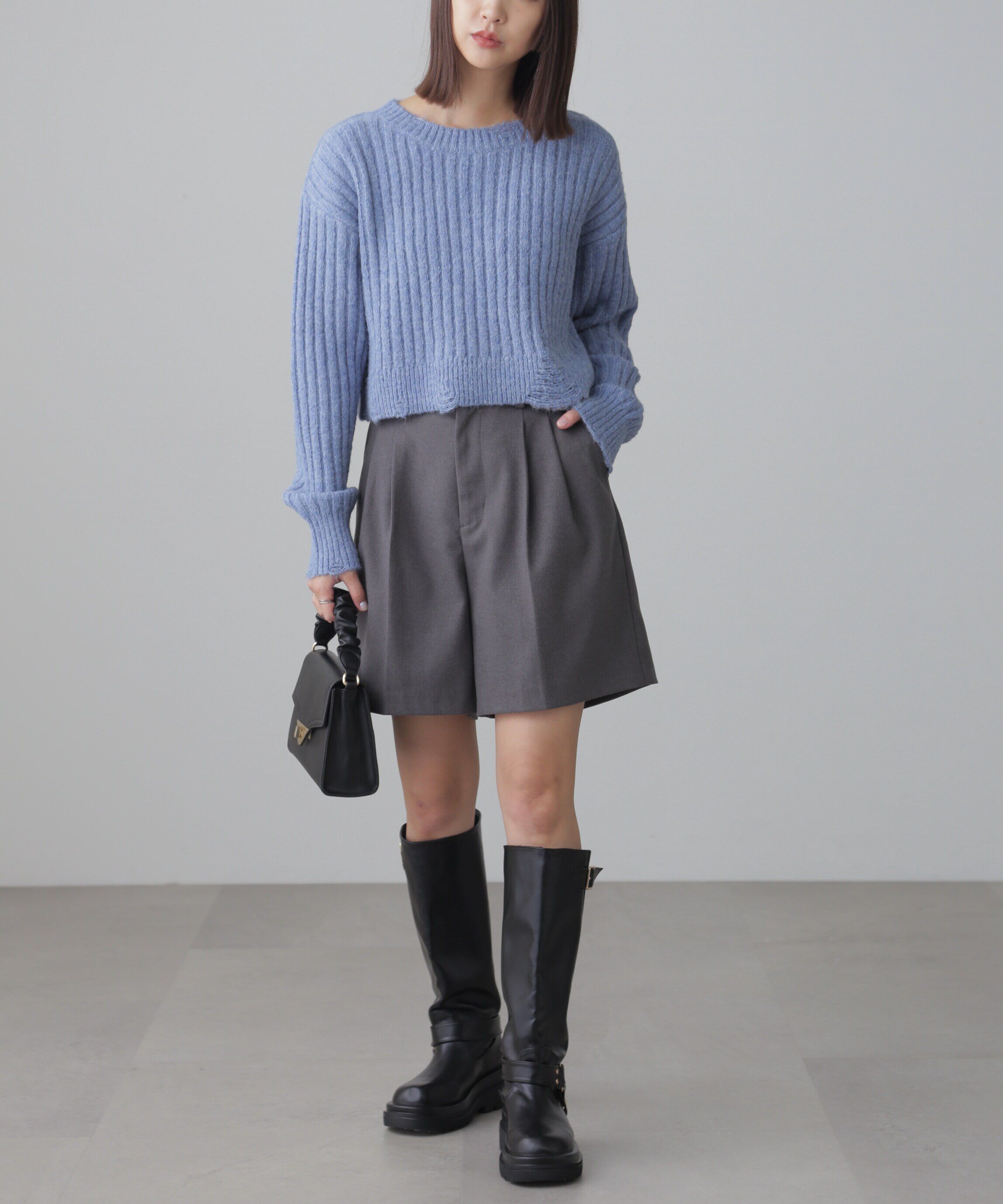  「クラッシュニット」|ニット・セーター|