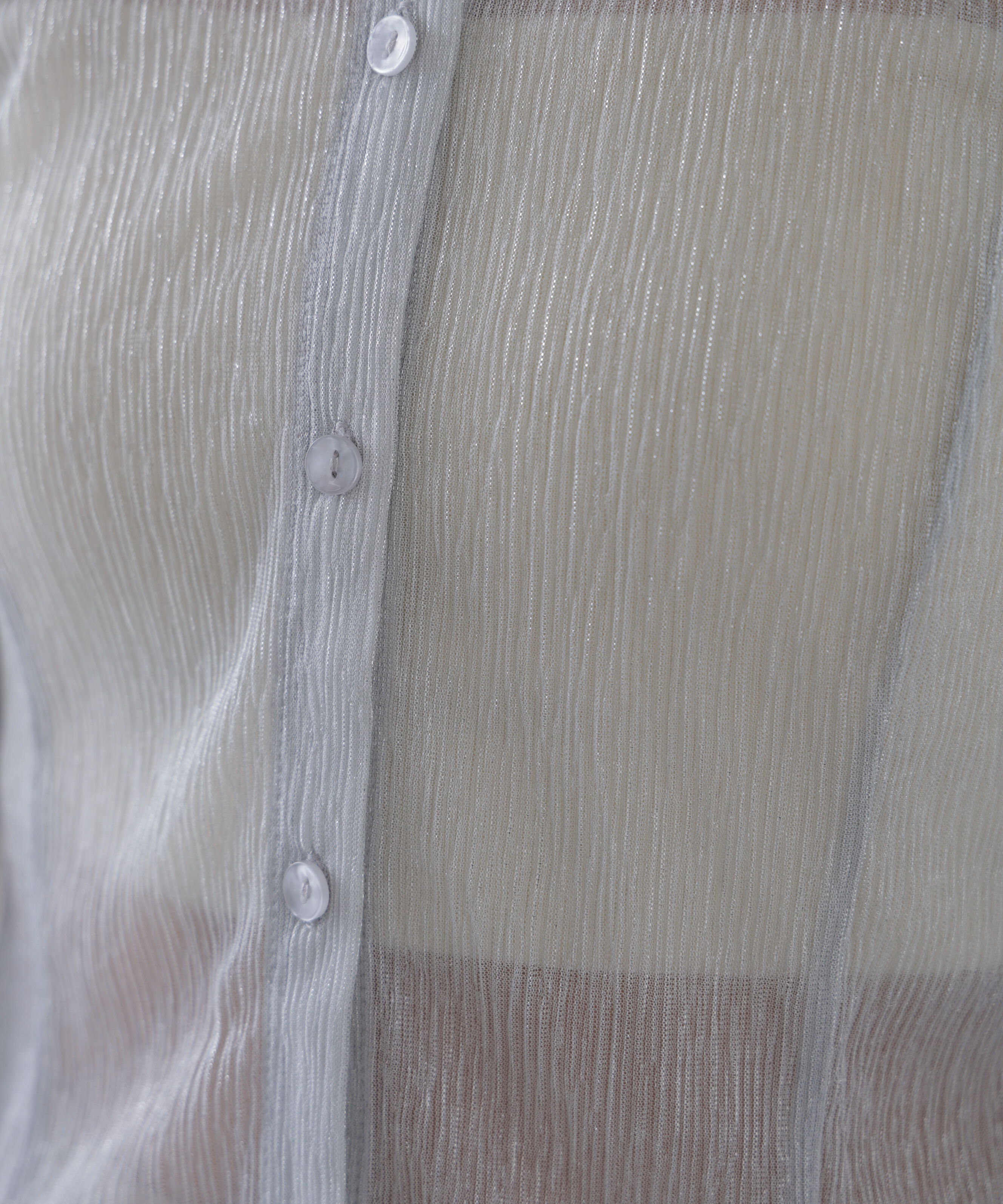  「ラメシアー楊柳カットソーカーディガン」|Tシャツ・カットソー|