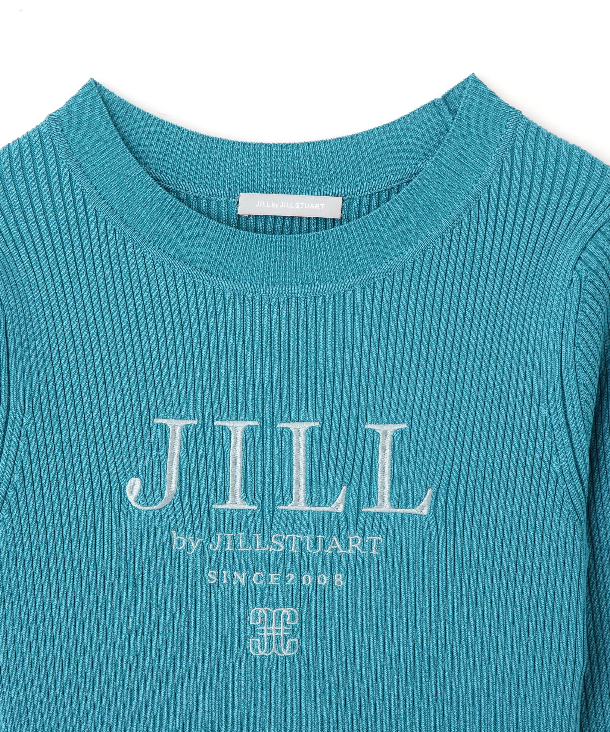  「ロゴ刺繍コンパクトリブニット」|ニット・セーター|