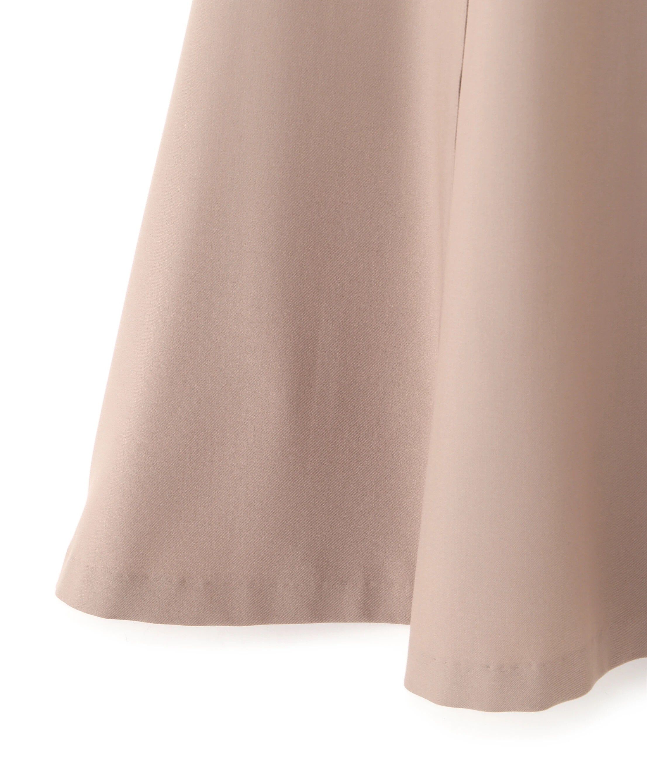  「細ベルト付きセミフレアスカート」|スカート|