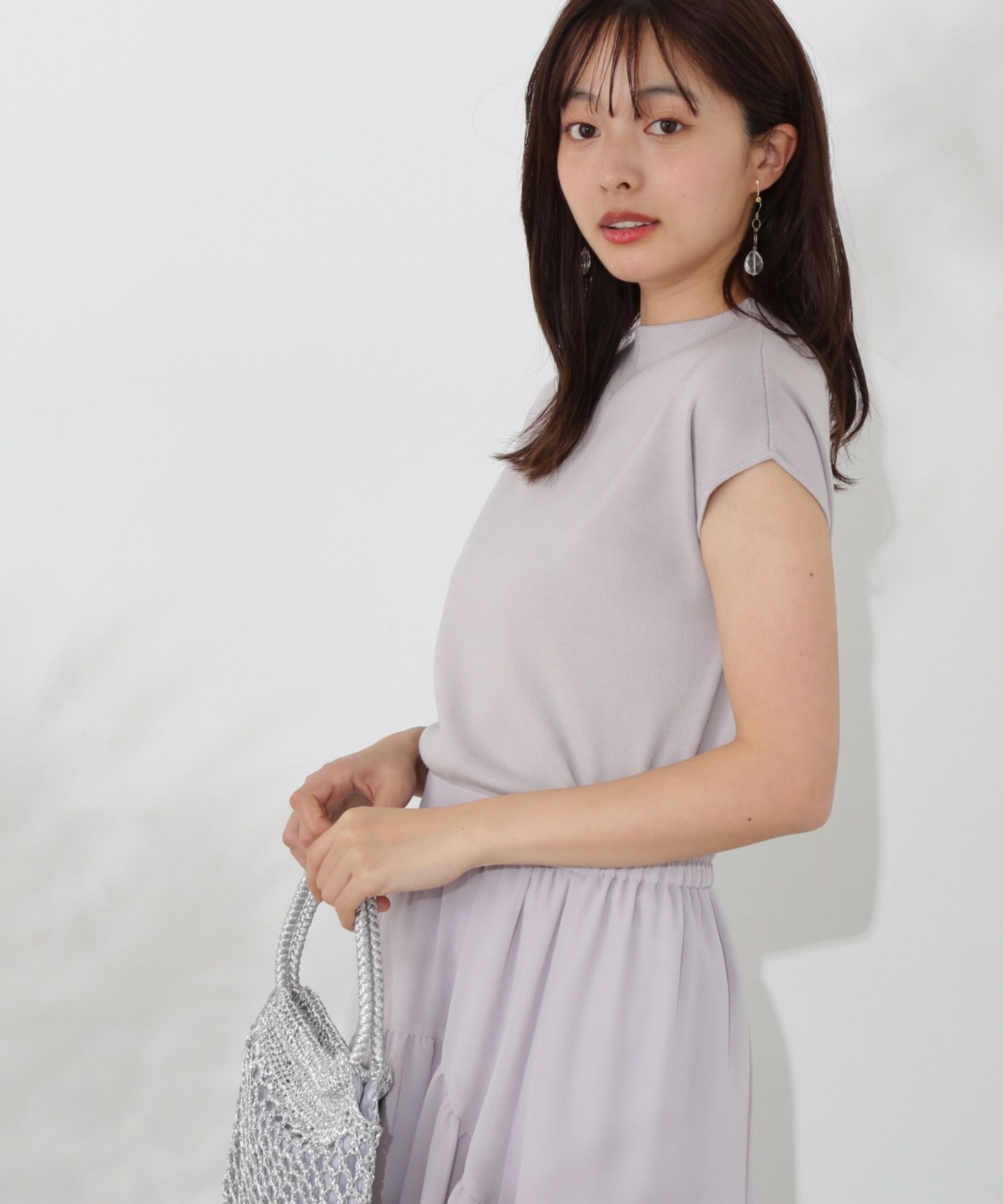 PROPORTION BODY DRESSING「ボトルネックニットチュニック」|ニット・セーター|