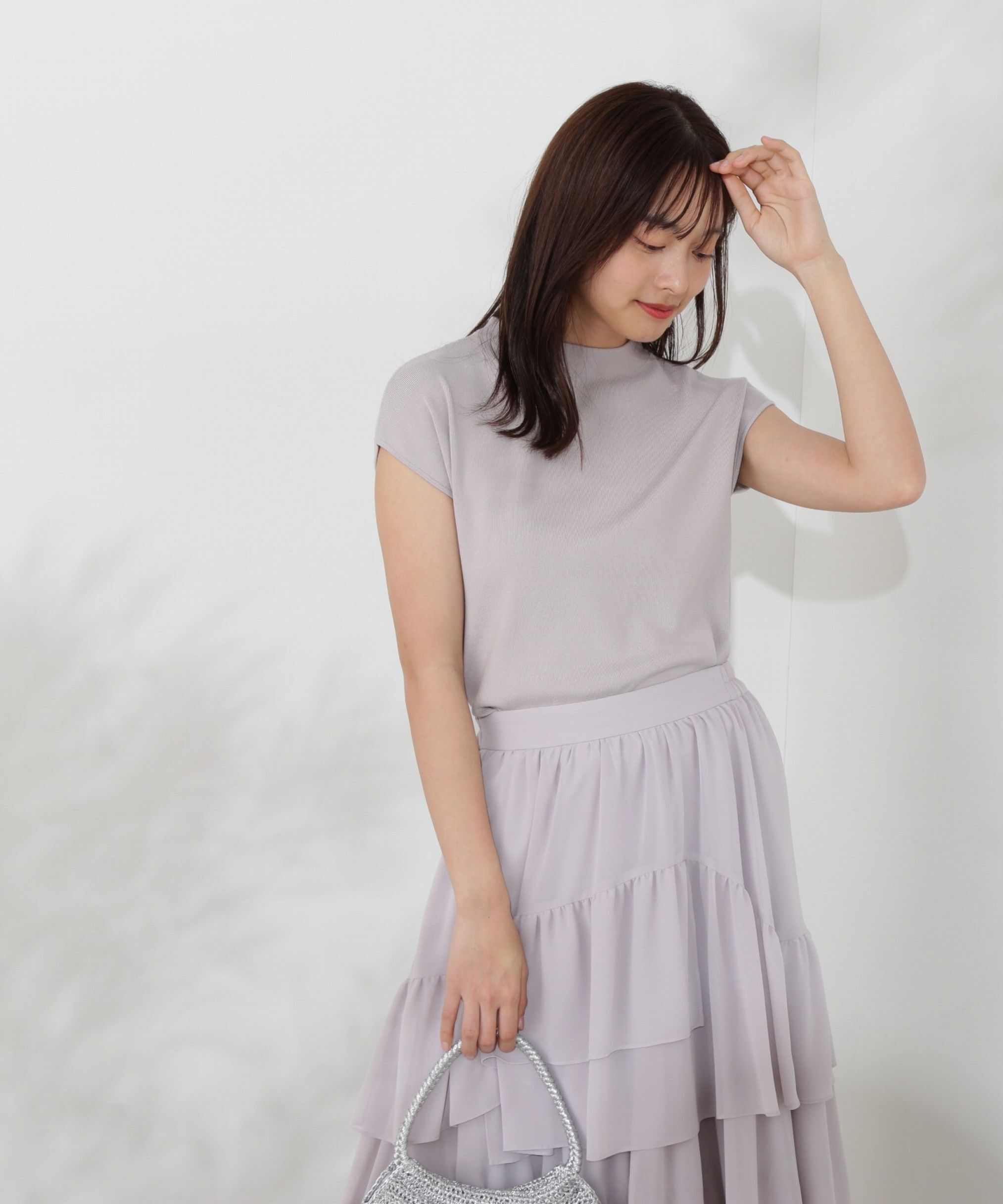 PROPORTION BODY DRESSING「ボトルネックニットチュニック」|ニット・セーター|