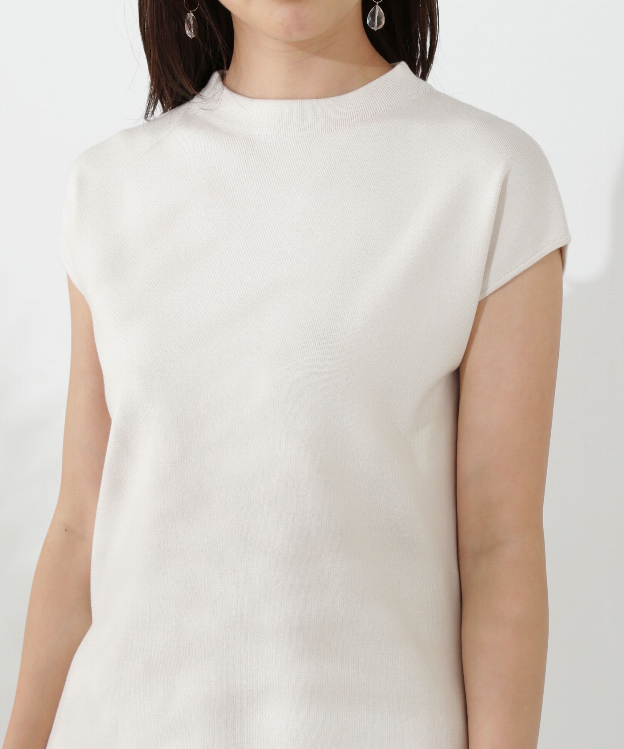 PROPORTION BODY DRESSING「ボトルネックニットチュニック」|ニット・セーター|