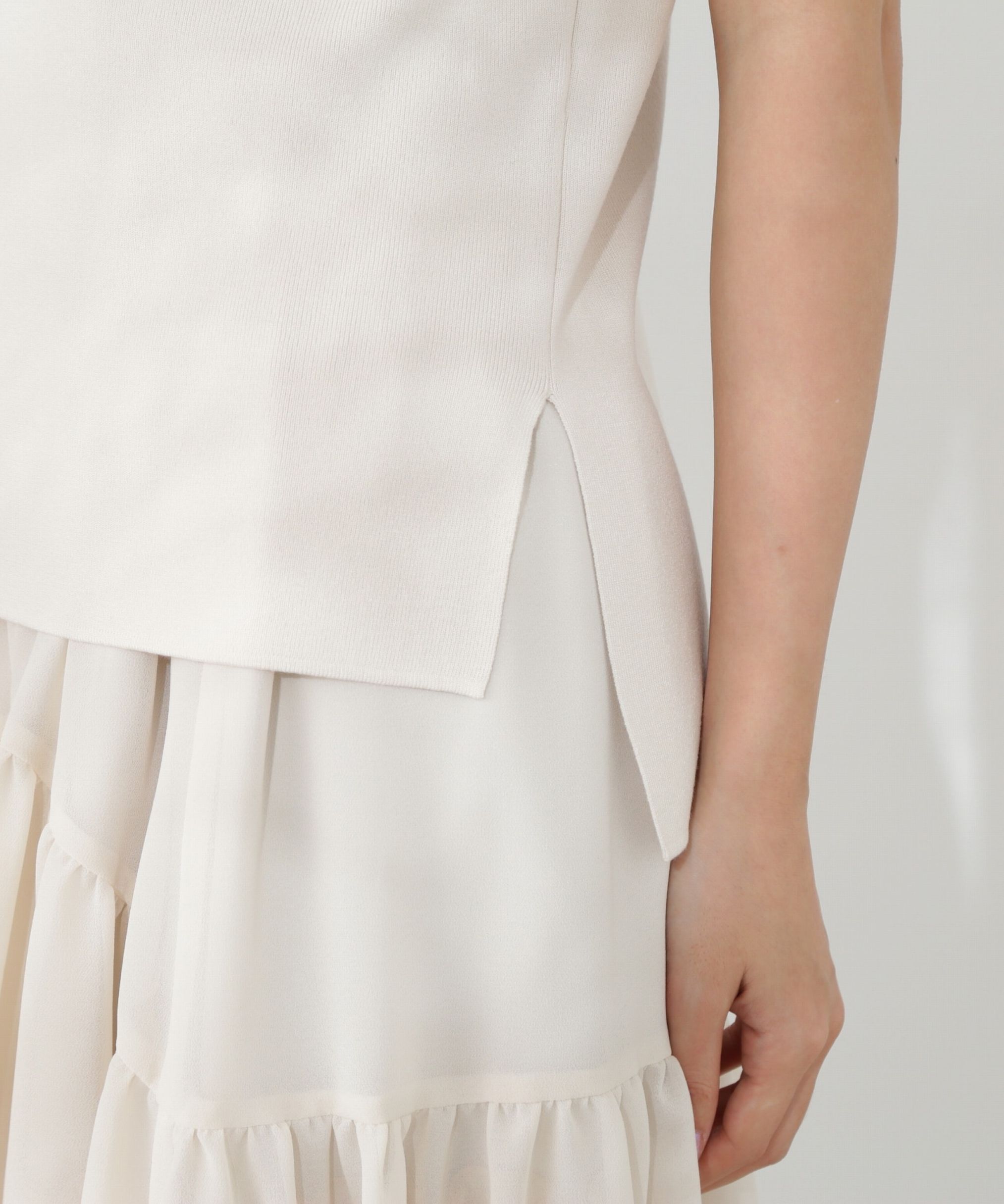 PROPORTION BODY DRESSING「ボトルネックニットチュニック」|ニット・セーター|