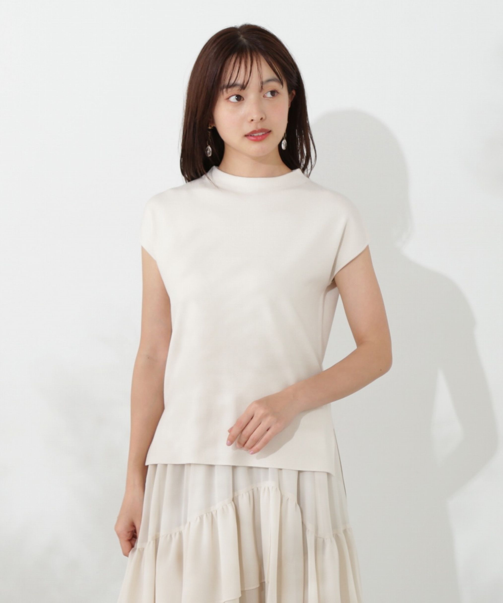 PROPORTION BODY DRESSING「ボトルネックニットチュニック」|ニット・セーター|