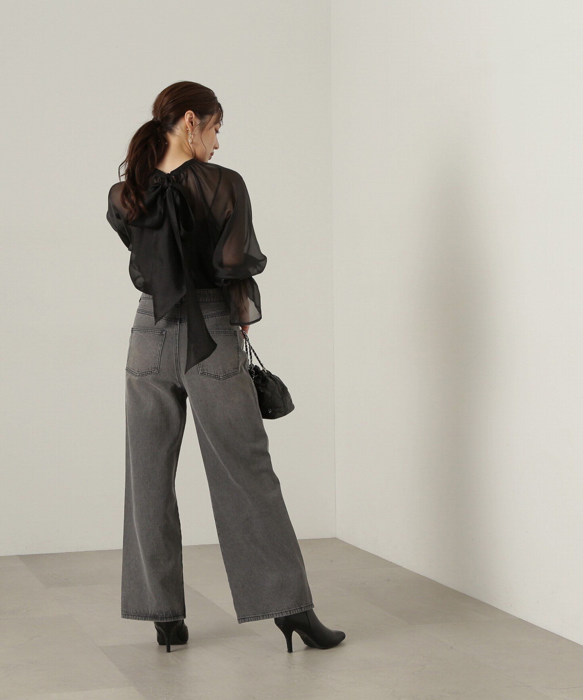 PROPORTION BODY DRESSING「ワイドデニムパンツ24AW」|その他|