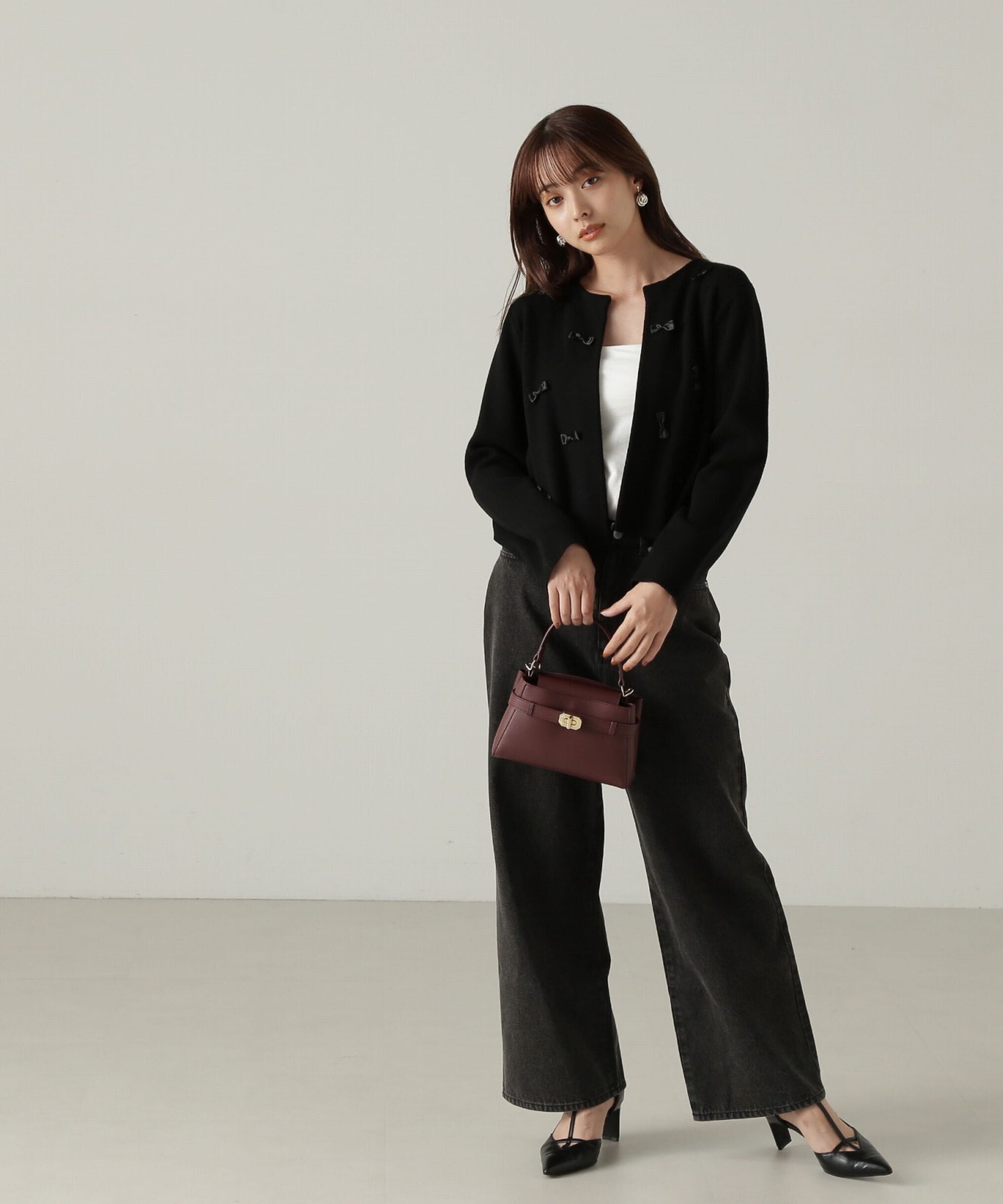 PROPORTION BODY DRESSING「ワイドストレートデニムパンツ　24AW」|その他|