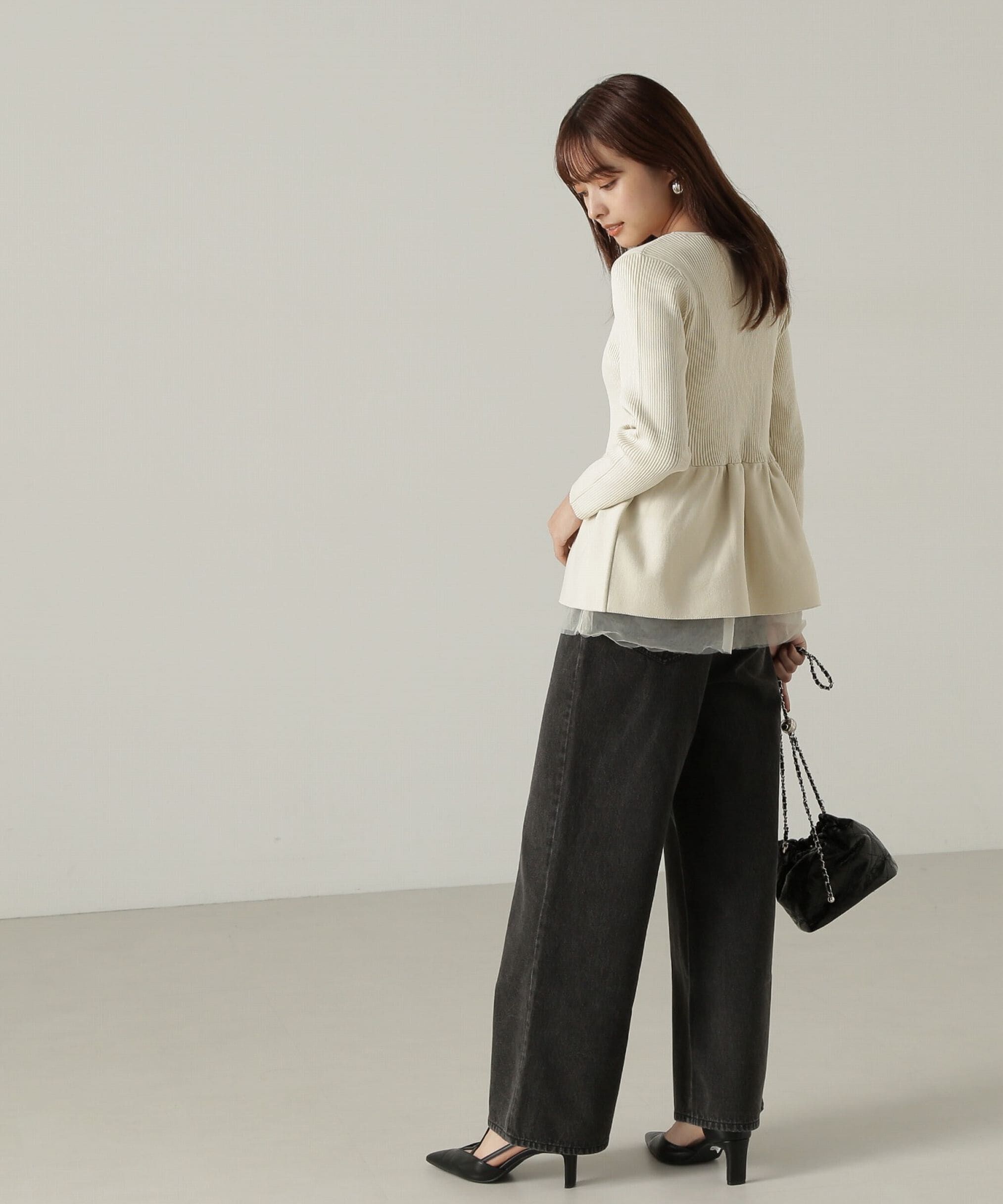 PROPORTION BODY DRESSING「ワイドストレートデニムパンツ　24AW」|その他|