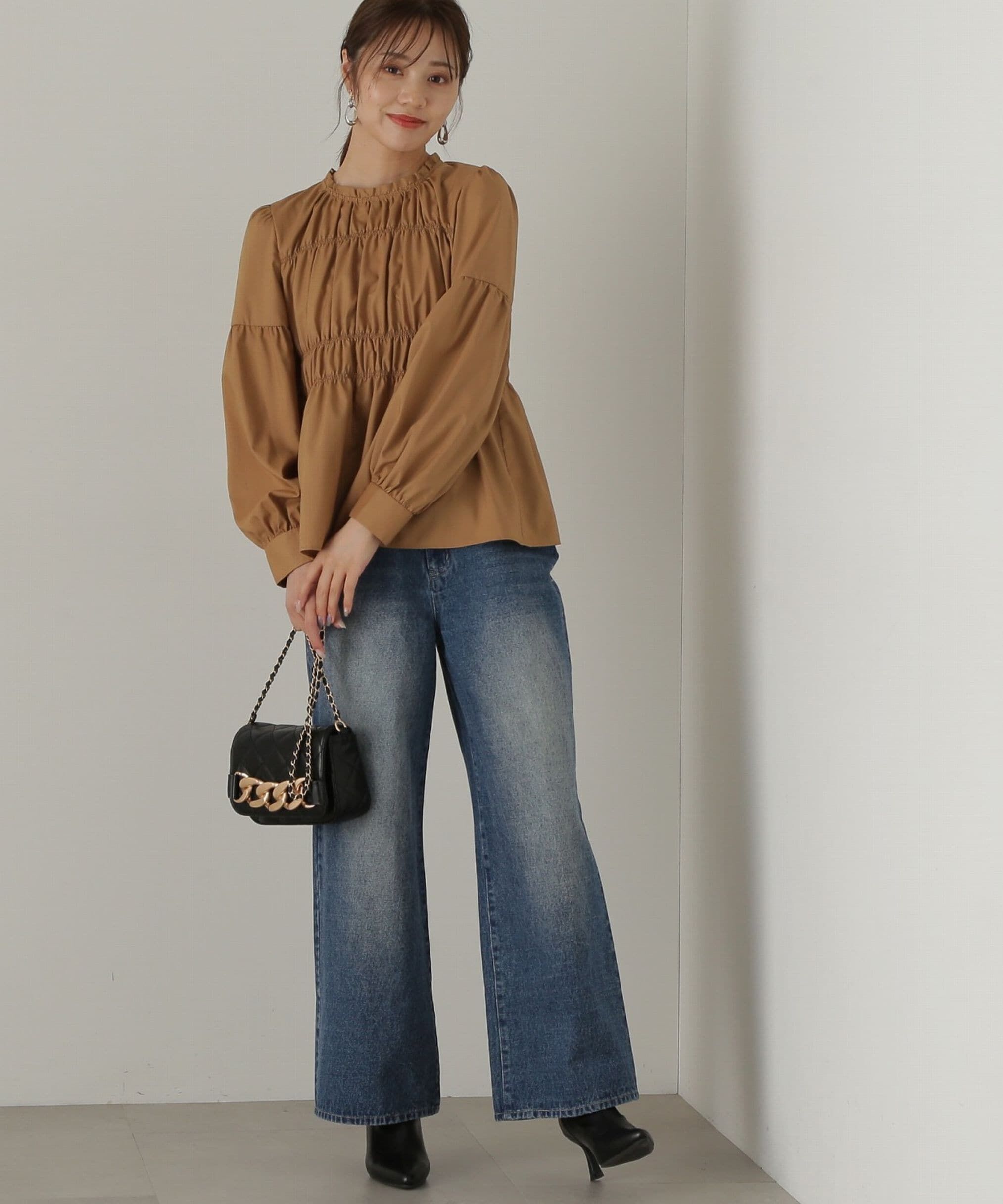 PROPORTION BODY DRESSING「ワイドストレートデニムパンツ　24AW」|その他|