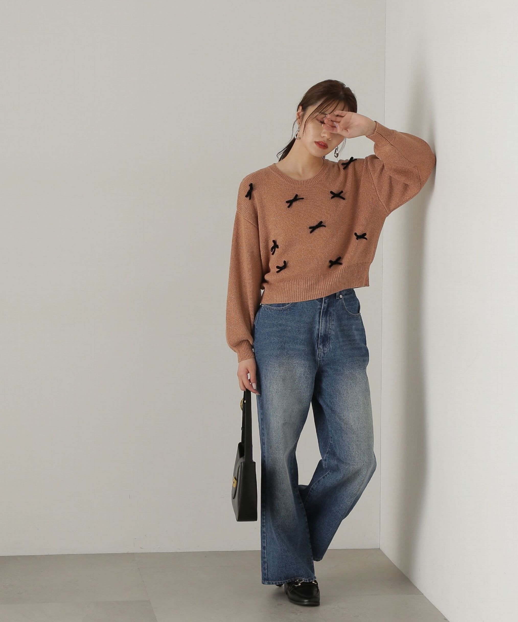 PROPORTION BODY DRESSING「ワイドストレートデニムパンツ　24AW」|その他|