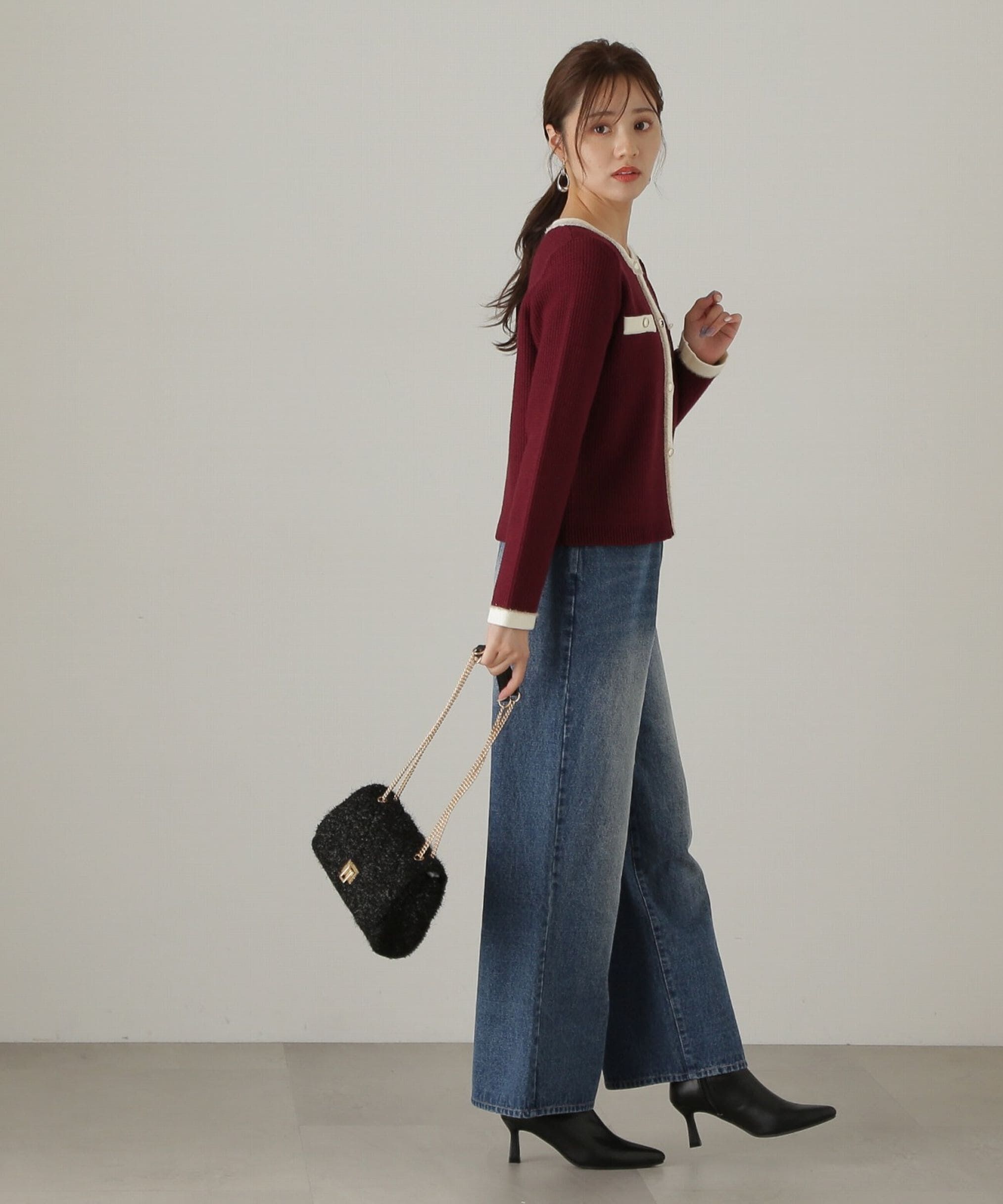 PROPORTION BODY DRESSING「ワイドストレートデニムパンツ　24AW」|その他|