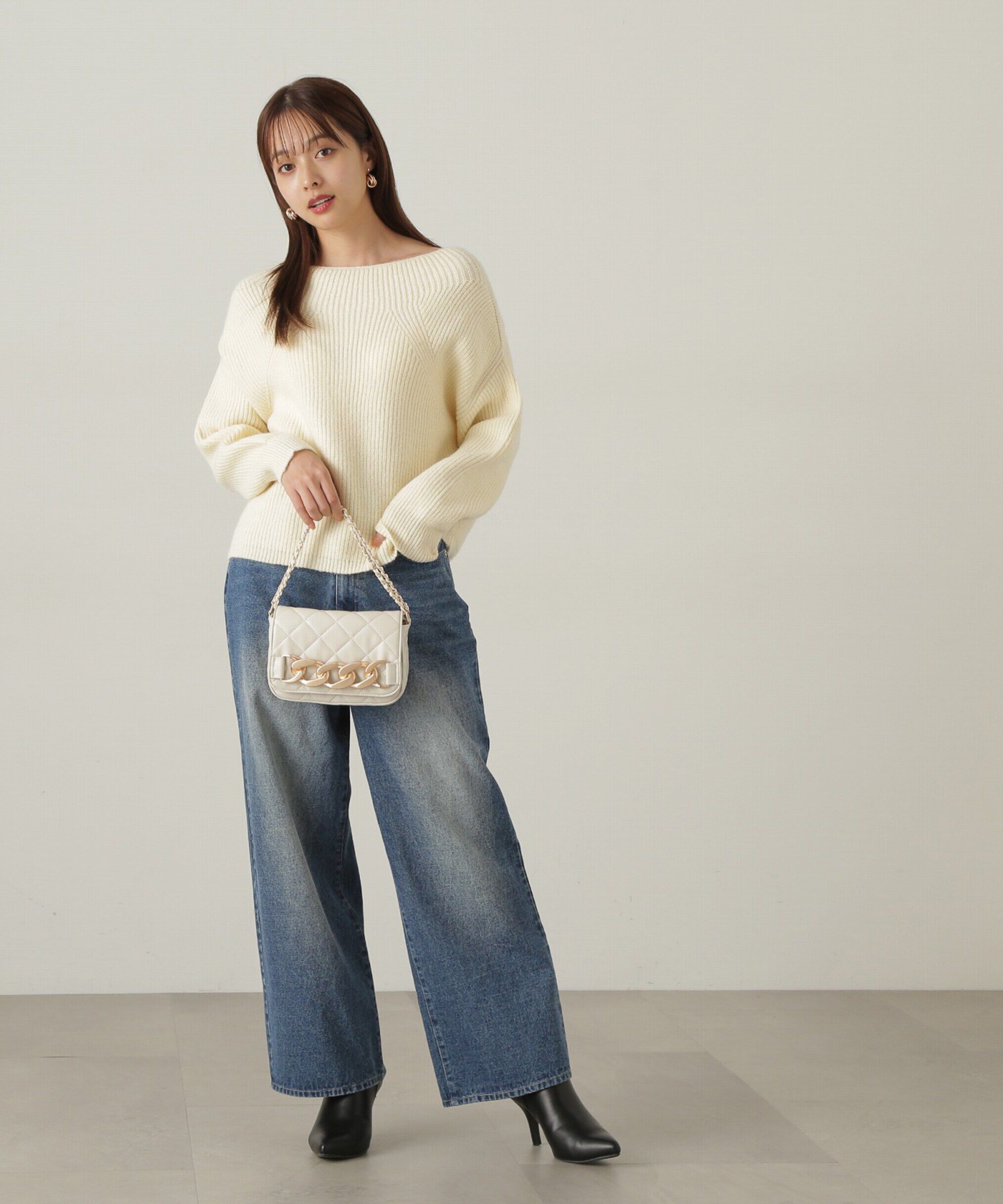 PROPORTION BODY DRESSING「ワイドストレートデニムパンツ　24AW」|その他|