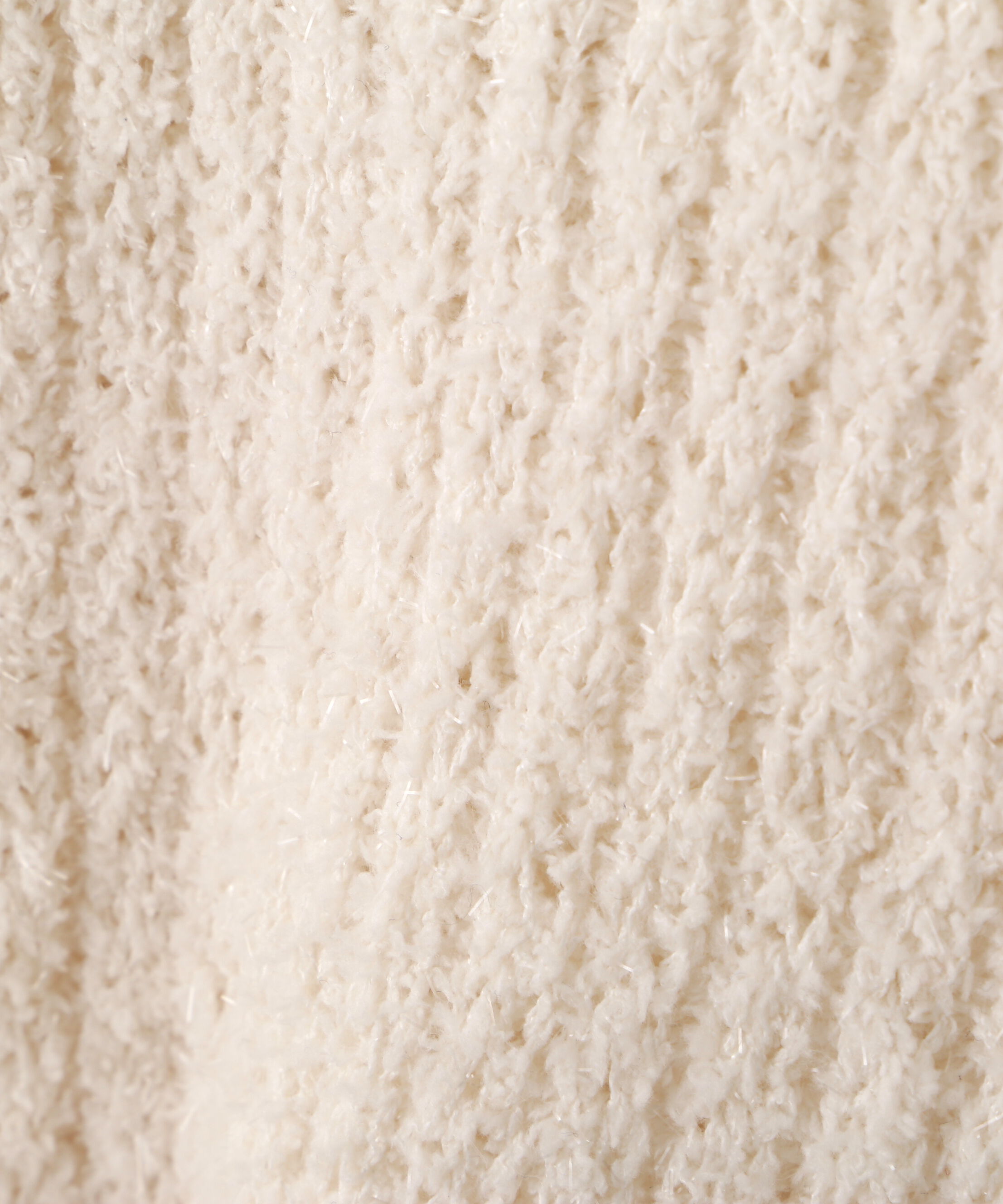 PROPORTION BODY DRESSING「フィルムモール短丈ニット 25AW」|ニット・セーター|