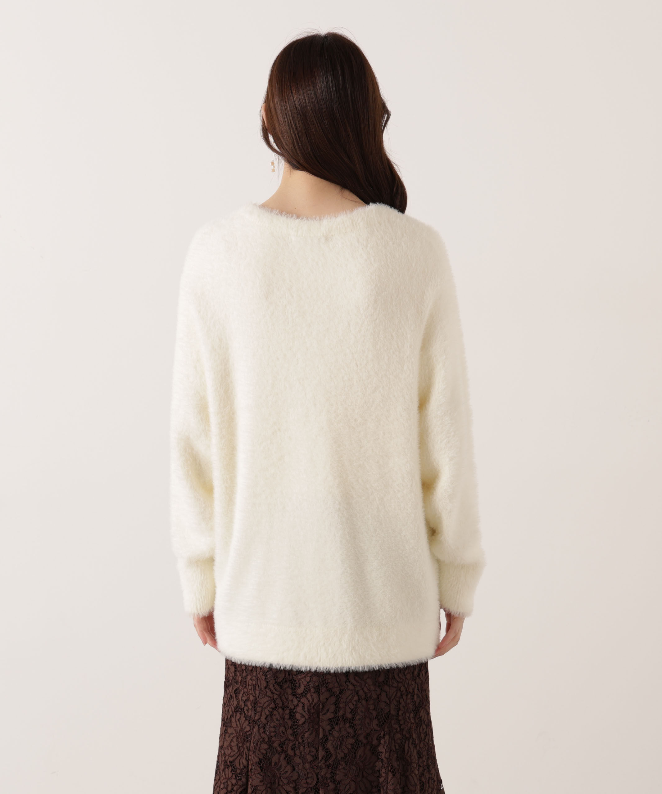 PROPORTION BODY DRESSING「シャギーカーデアンサンブル 25AW」|ニット・セーター|