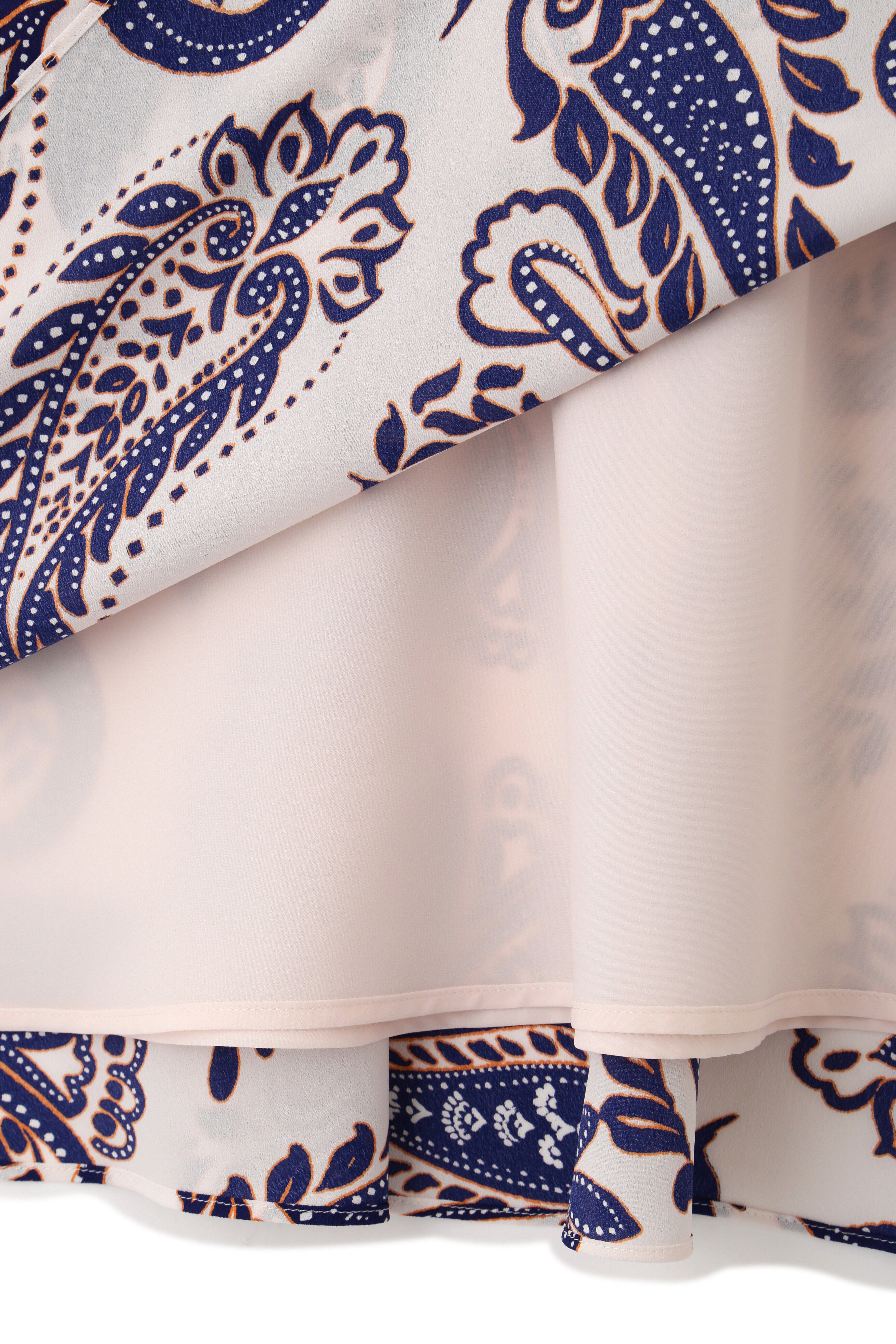  「ペイズリープリントスカート」|スカート|