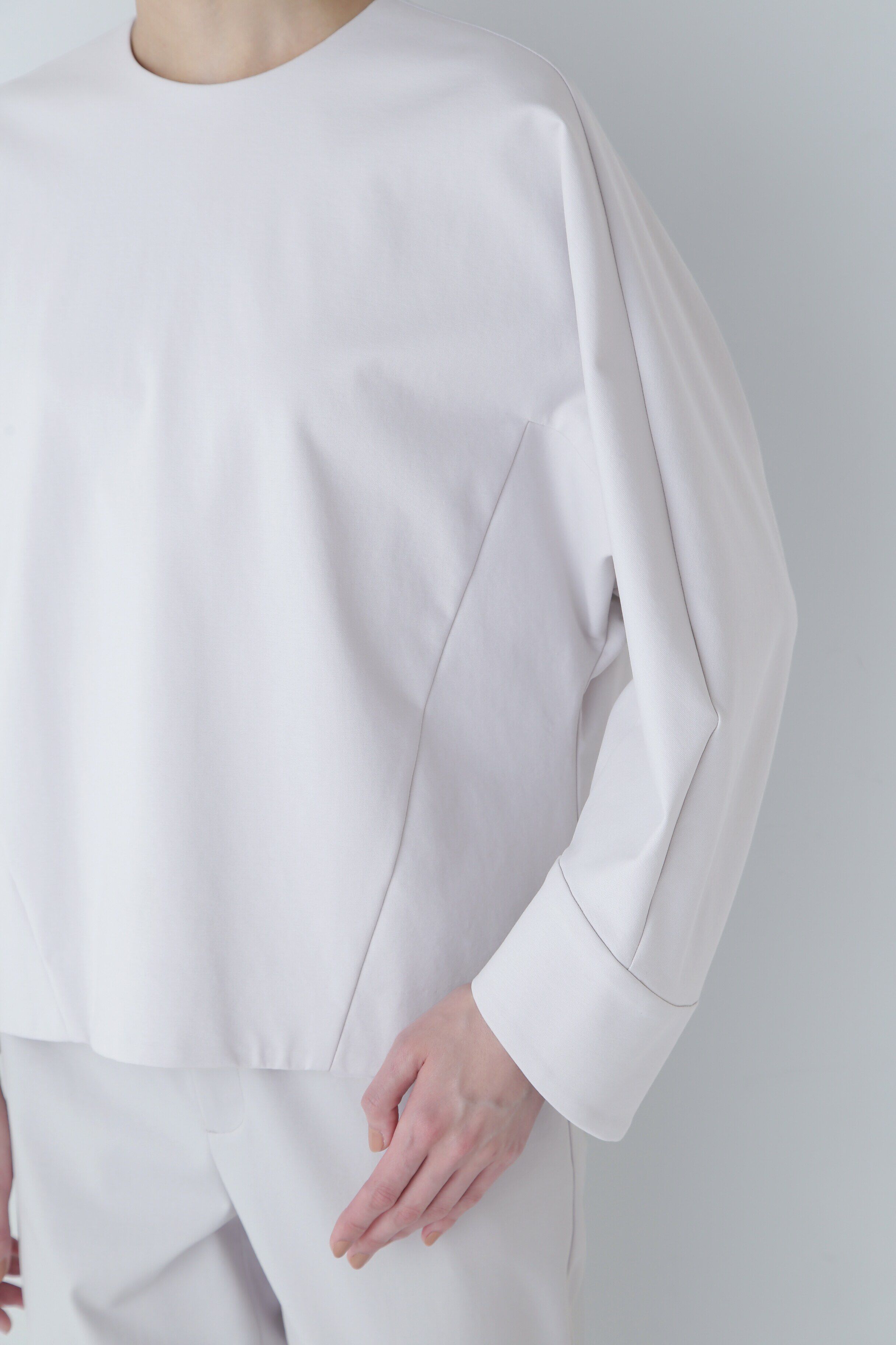  「ストレッチポンチブラウス」|シャツ・ブラウス|