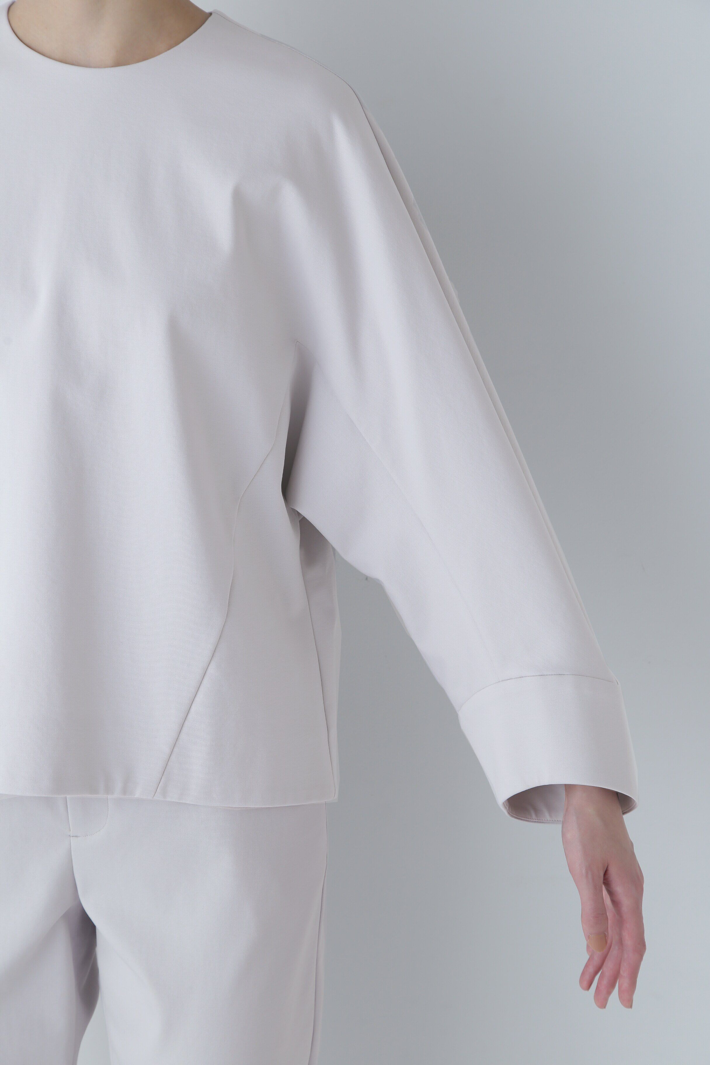  「ストレッチポンチブラウス」|シャツ・ブラウス|