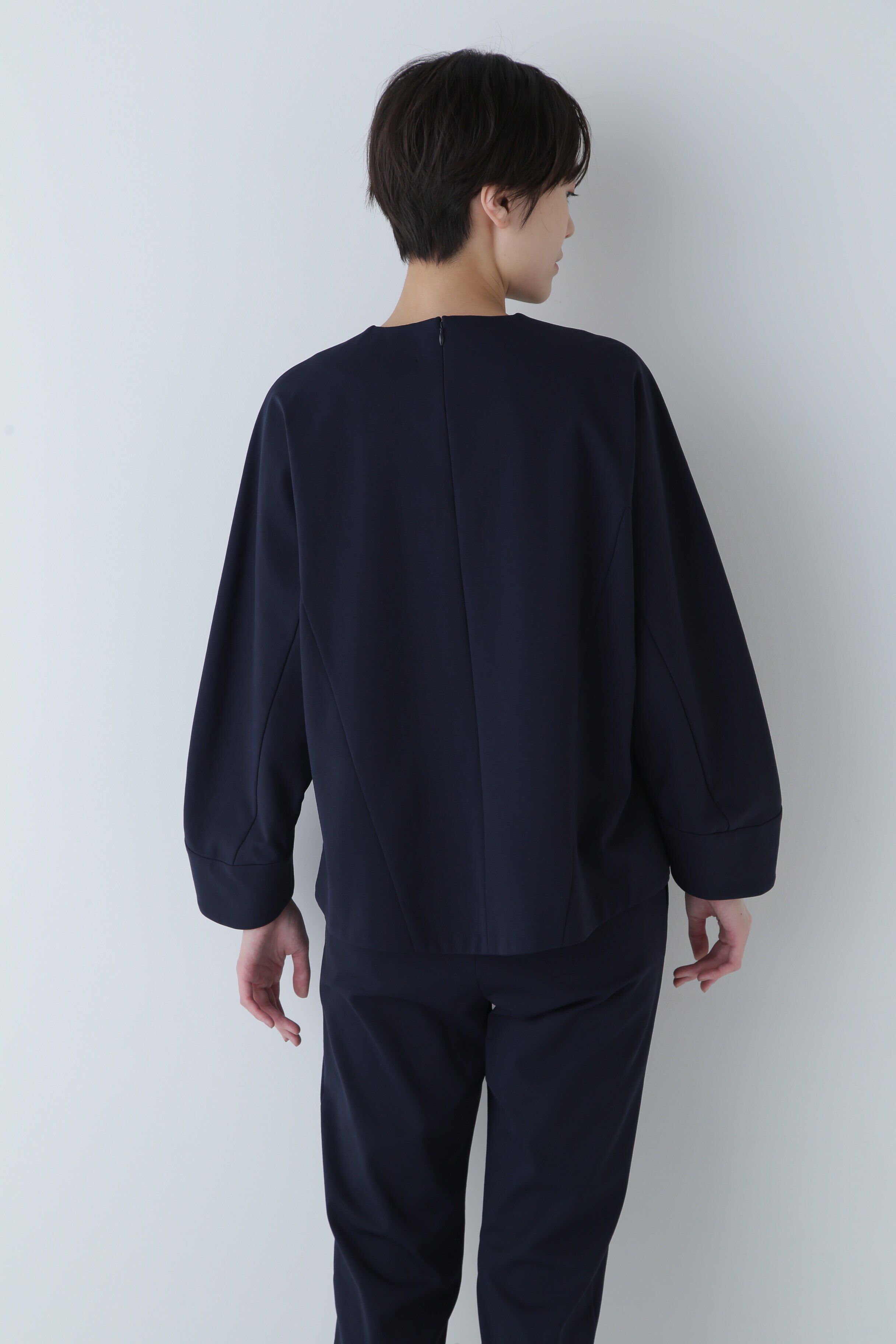  「ストレッチポンチブラウス」|シャツ・ブラウス|