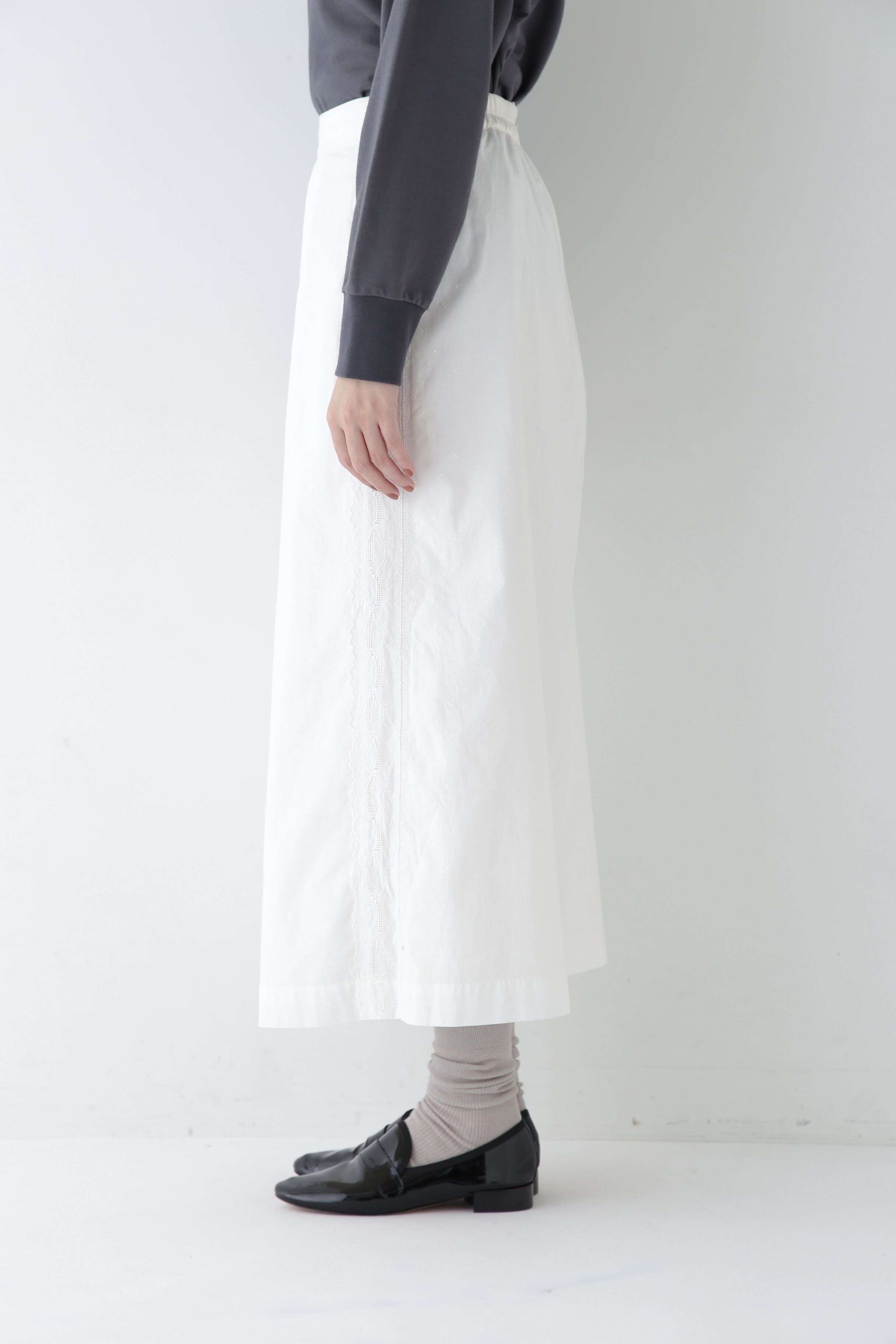  「◆ヴィンテージ風レースＡラインスカート」|スカート|