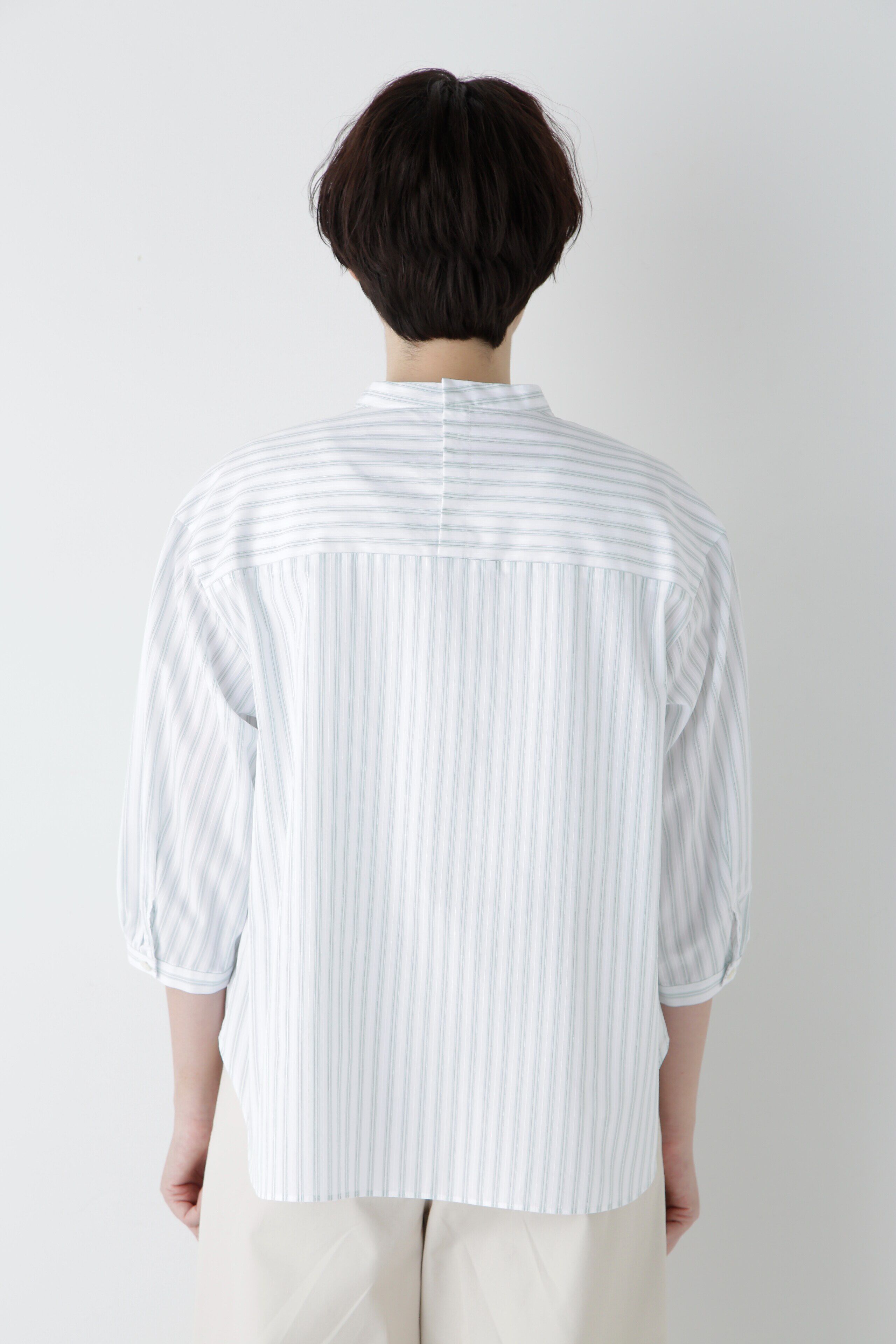  「◆ドビーストライプブラウス」|シャツ・ブラウス|