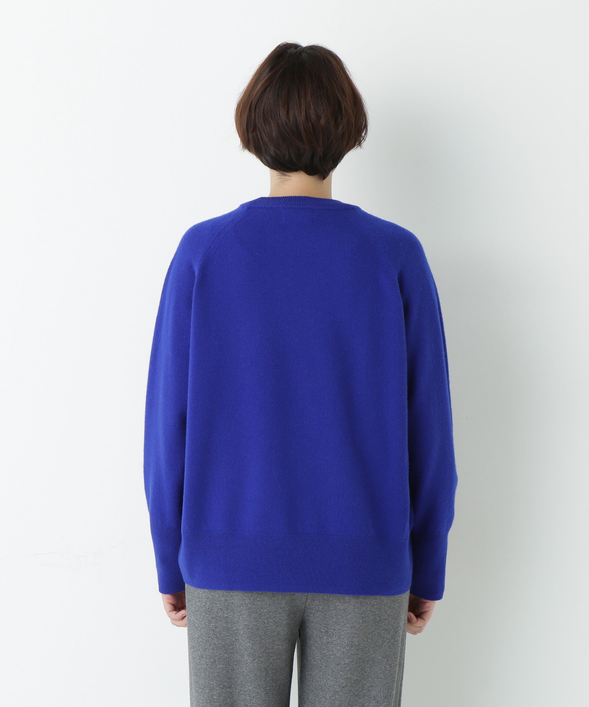  「◆ミドルゲージウールクルーネックプルオーバー」|ニット・セーター|