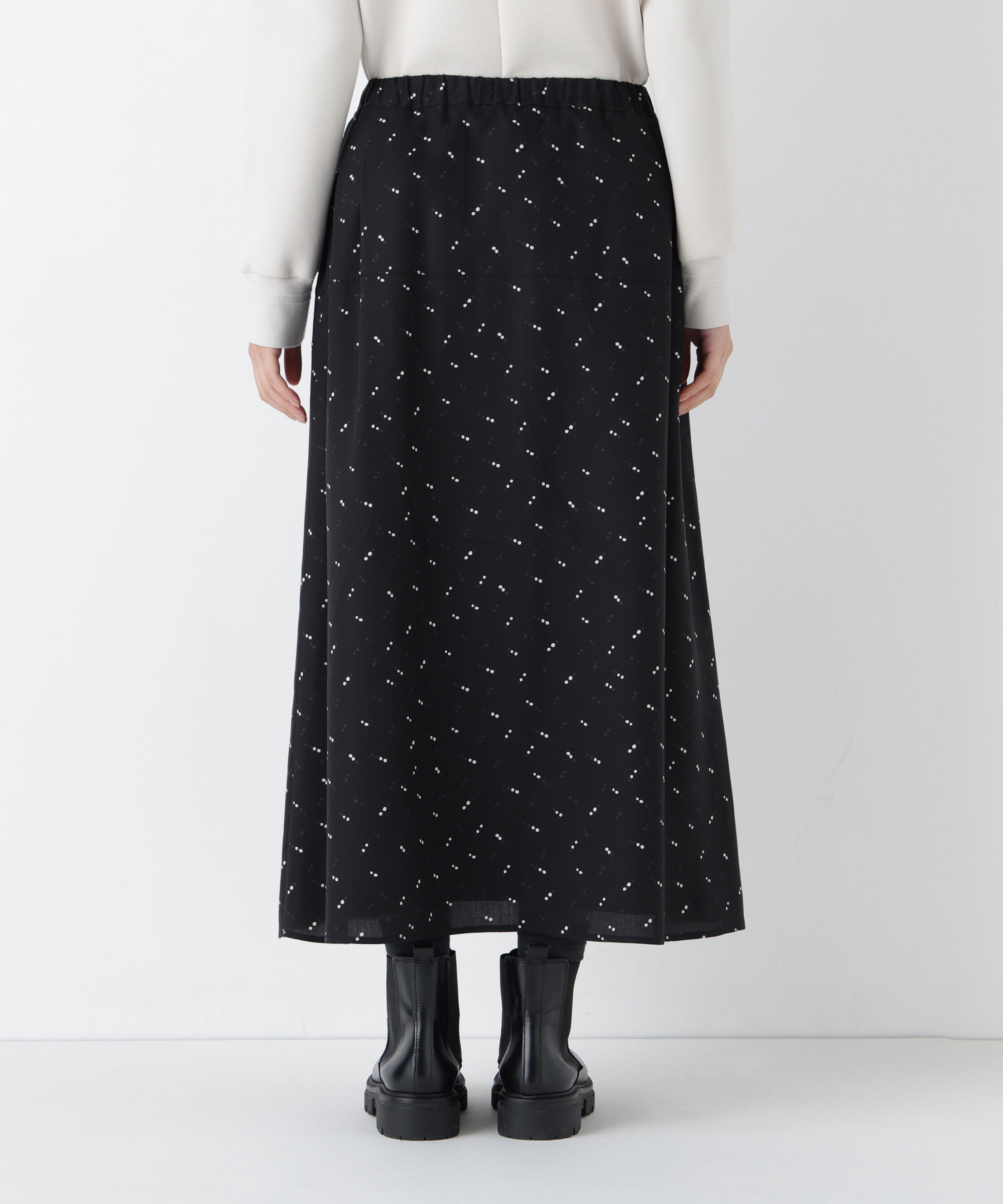  「◆変形ドットタックギャザーＳＫ」|スカート|