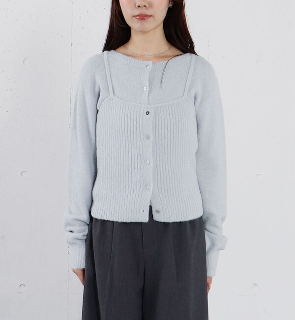 archives「ラメマシュマロニットアンサンブル」|カーディガン|