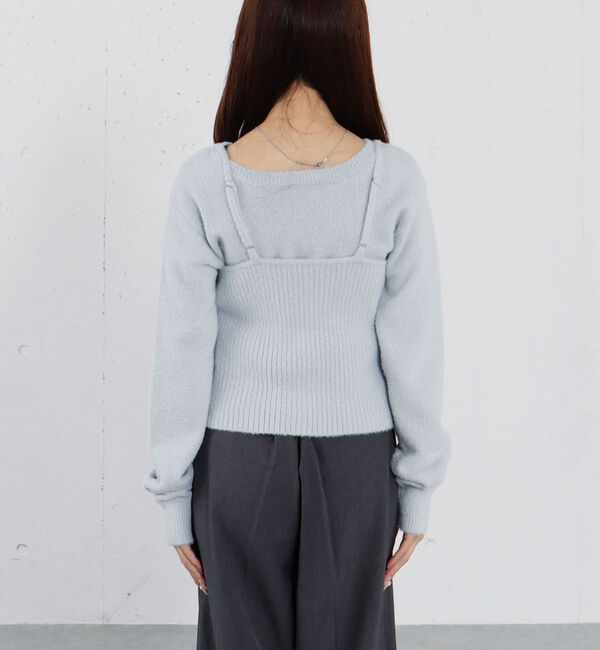 archives「ラメマシュマロニットアンサンブル」|カーディガン|