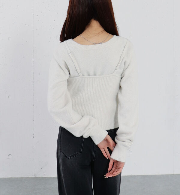 archives「ラメマシュマロニットアンサンブル」|カーディガン|