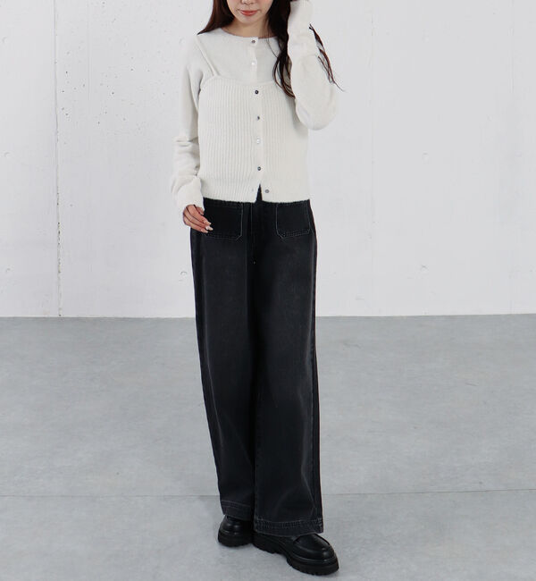 archives「ラメマシュマロニットアンサンブル」|カーディガン|