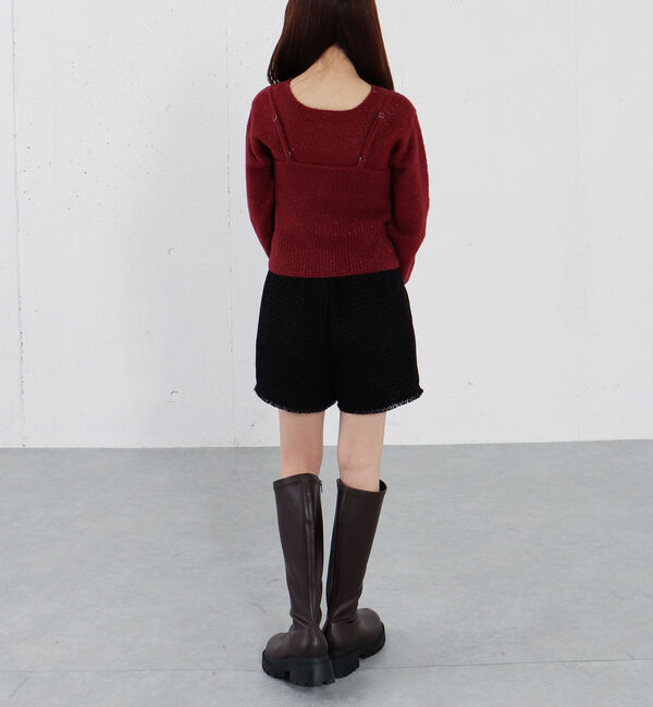 archives「ラメマシュマロニットアンサンブル」|カーディガン|