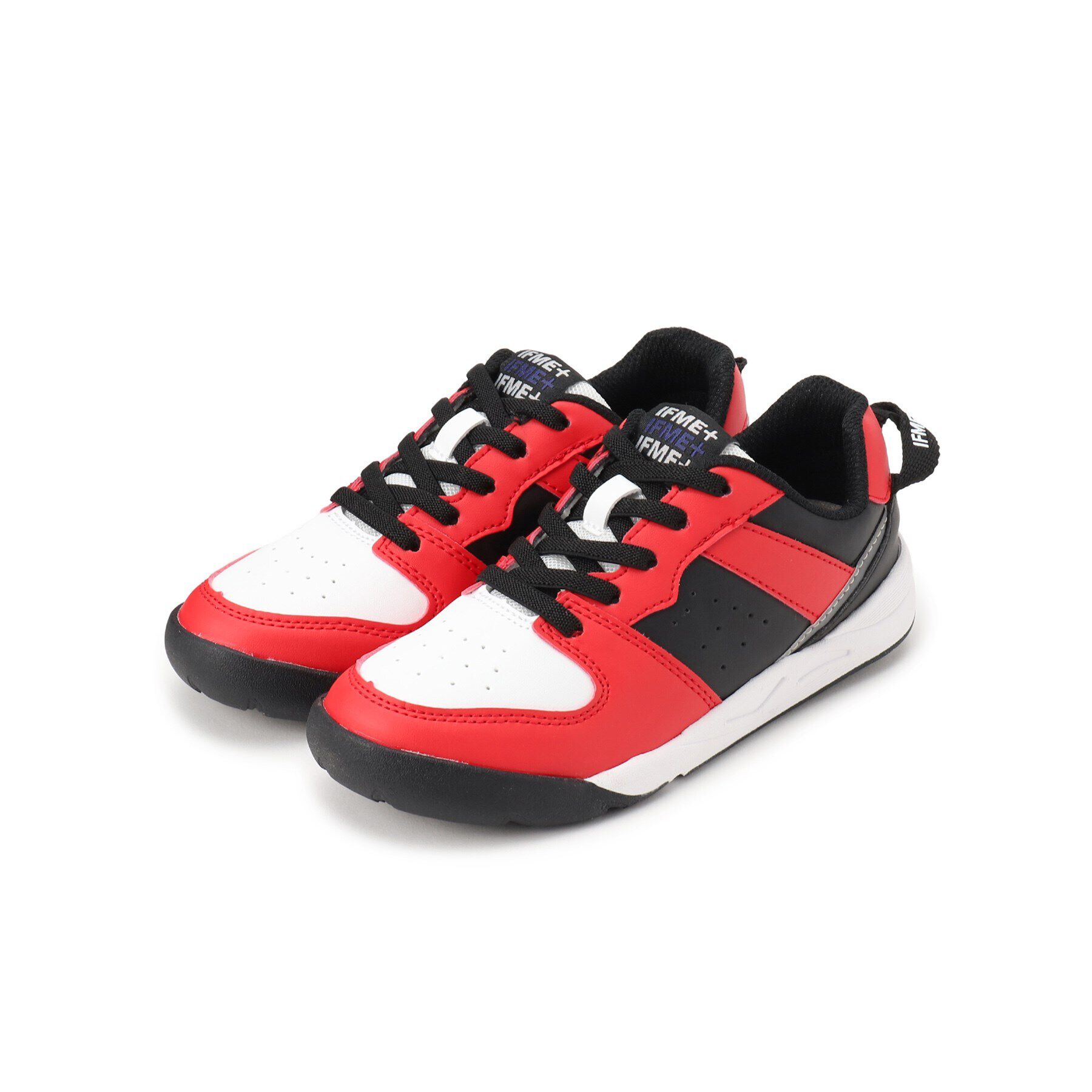 SHOO･LA･RUE「【IFME（R）】バイカラースニーカー」|スニーカー|レッド(561)