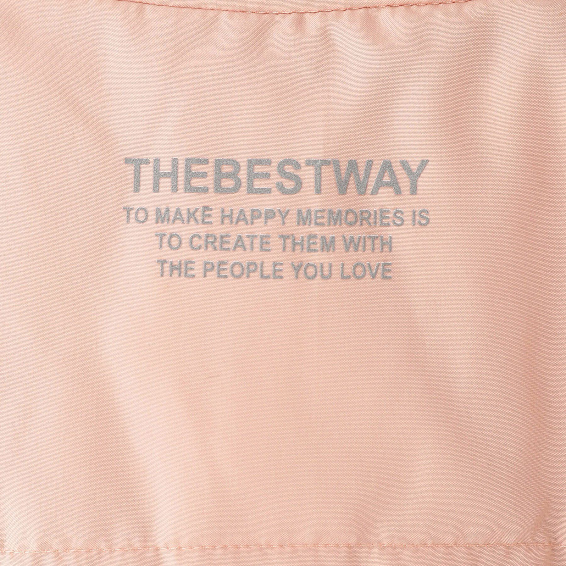 SHOO･LA･RUE「【110-140cm/撥水/男女兼用】お袖取り外し2WAY中綿ブルゾン」|ブルゾン・スタジャン|