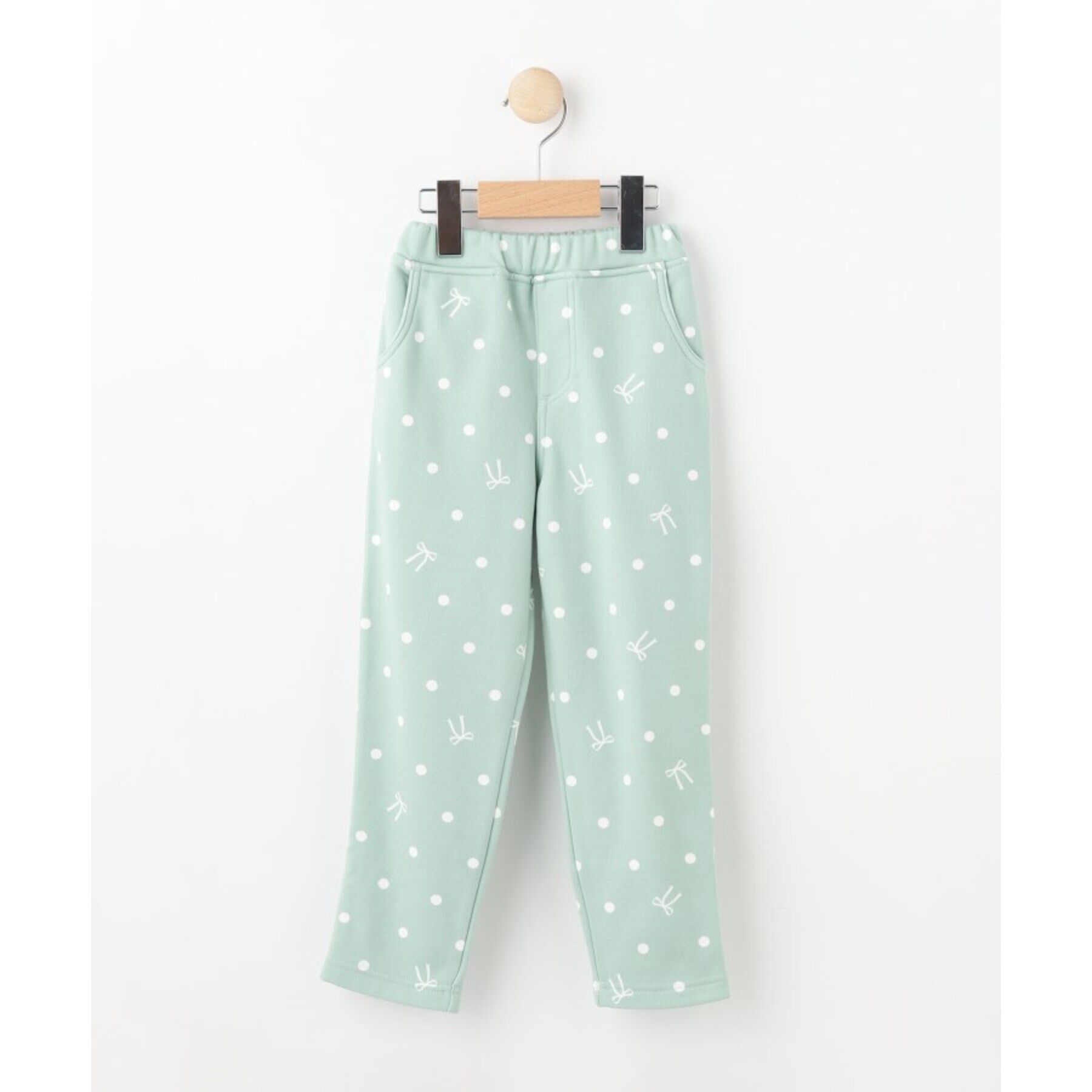 SHOO･LA･RUE「【110-140cm/男女兼用】裏シャギー総柄パンツ」|その他|