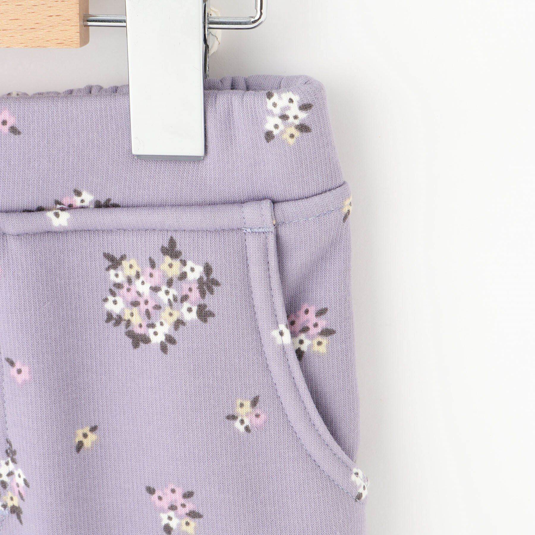 SHOO･LA･RUE「【110-140cm/男女兼用】裏シャギー総柄パンツ」|その他|