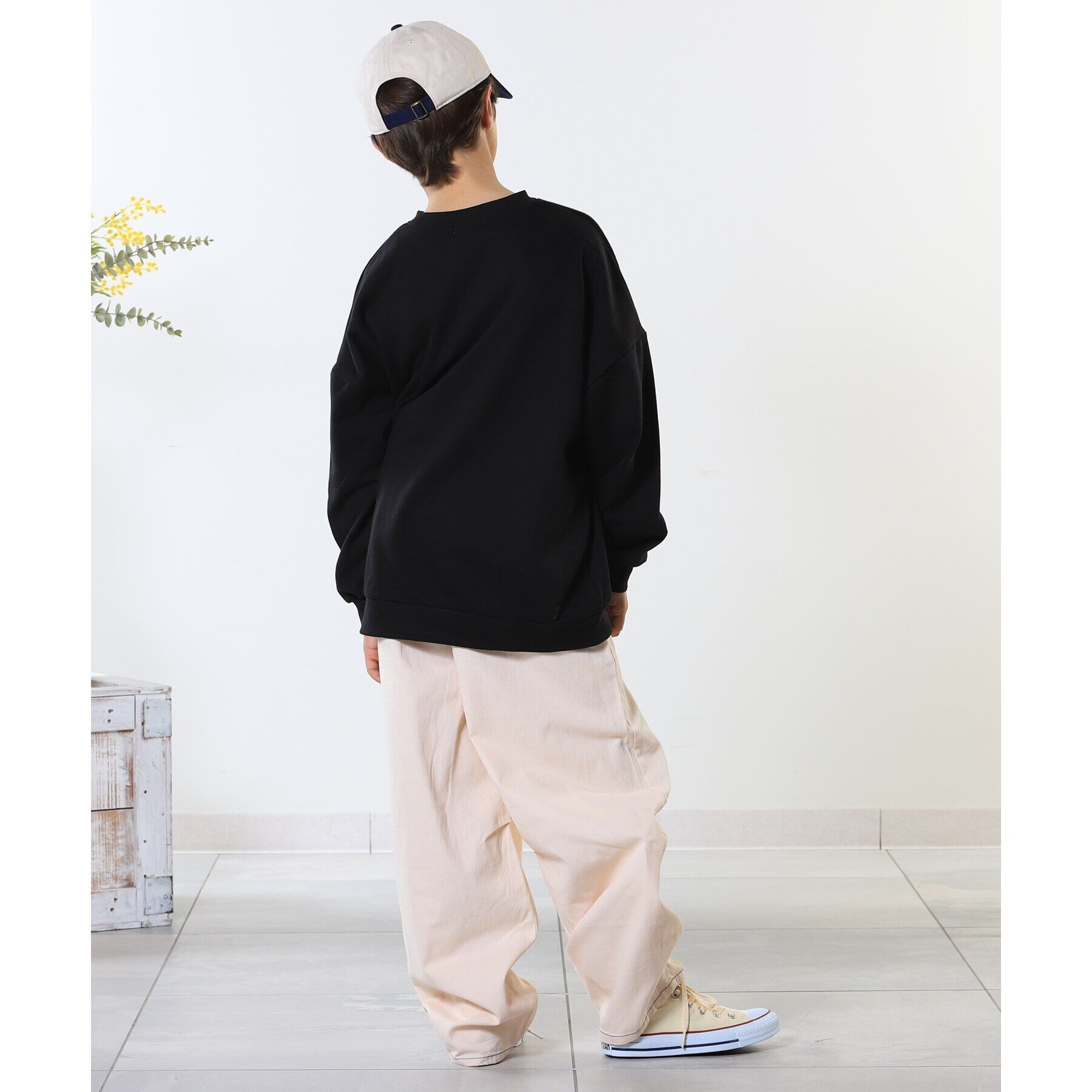 SHOO･LA･RUE「【100-150cm/洗える/男女兼用】穿くだけで旬な着こなしに アソートカーブパンツ」|その他|