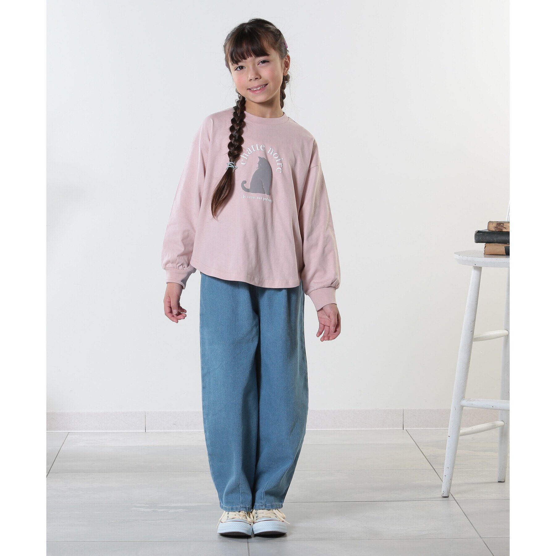 SHOO･LA･RUE「【100-150cm/洗える/男女兼用】穿くだけで旬な着こなしに アソートカーブパンツ」|その他|