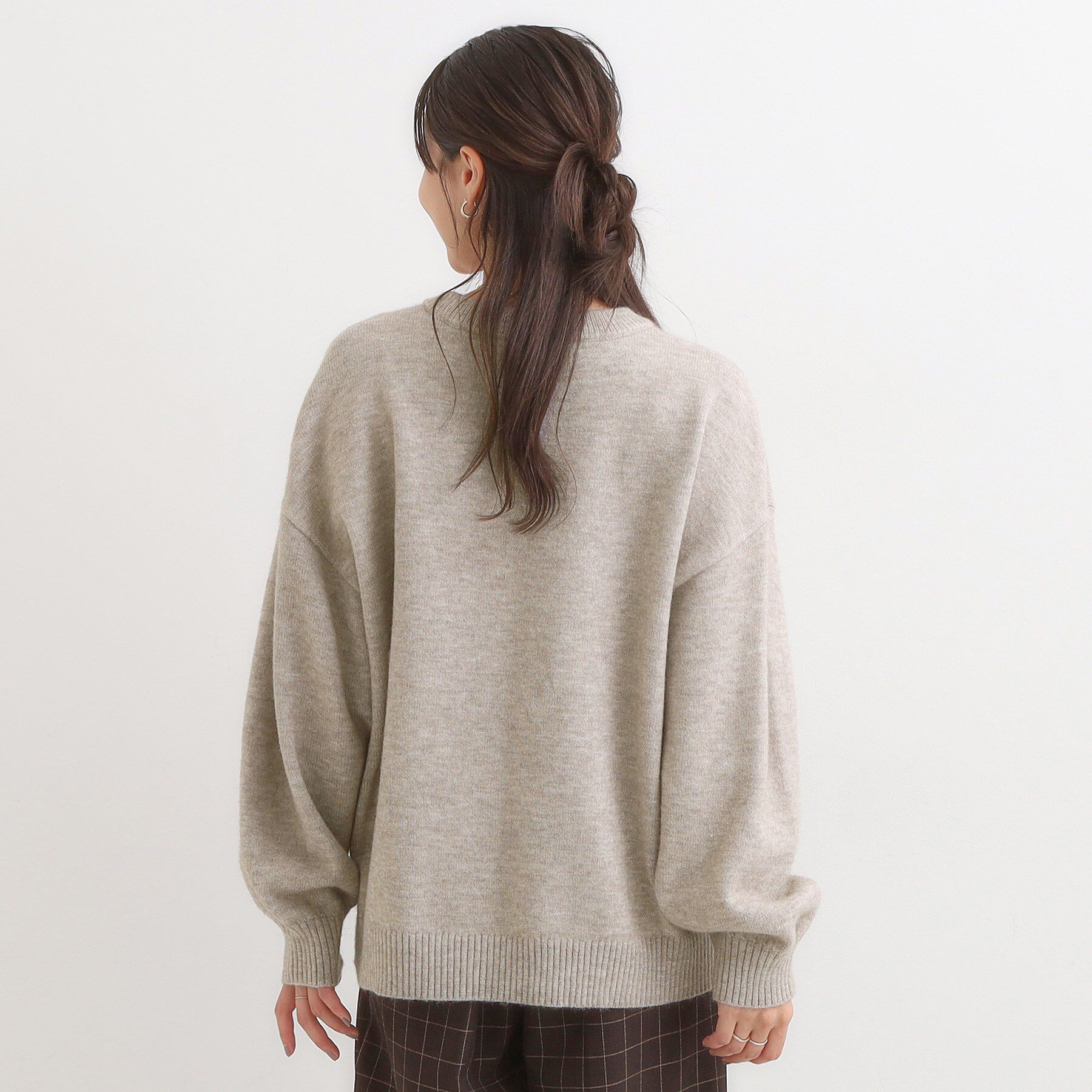 SHOO･LA･RUE「【旭山動物園応援商品】ゆるアニマル ふわふわジャカードニット」|ニット・セーター|