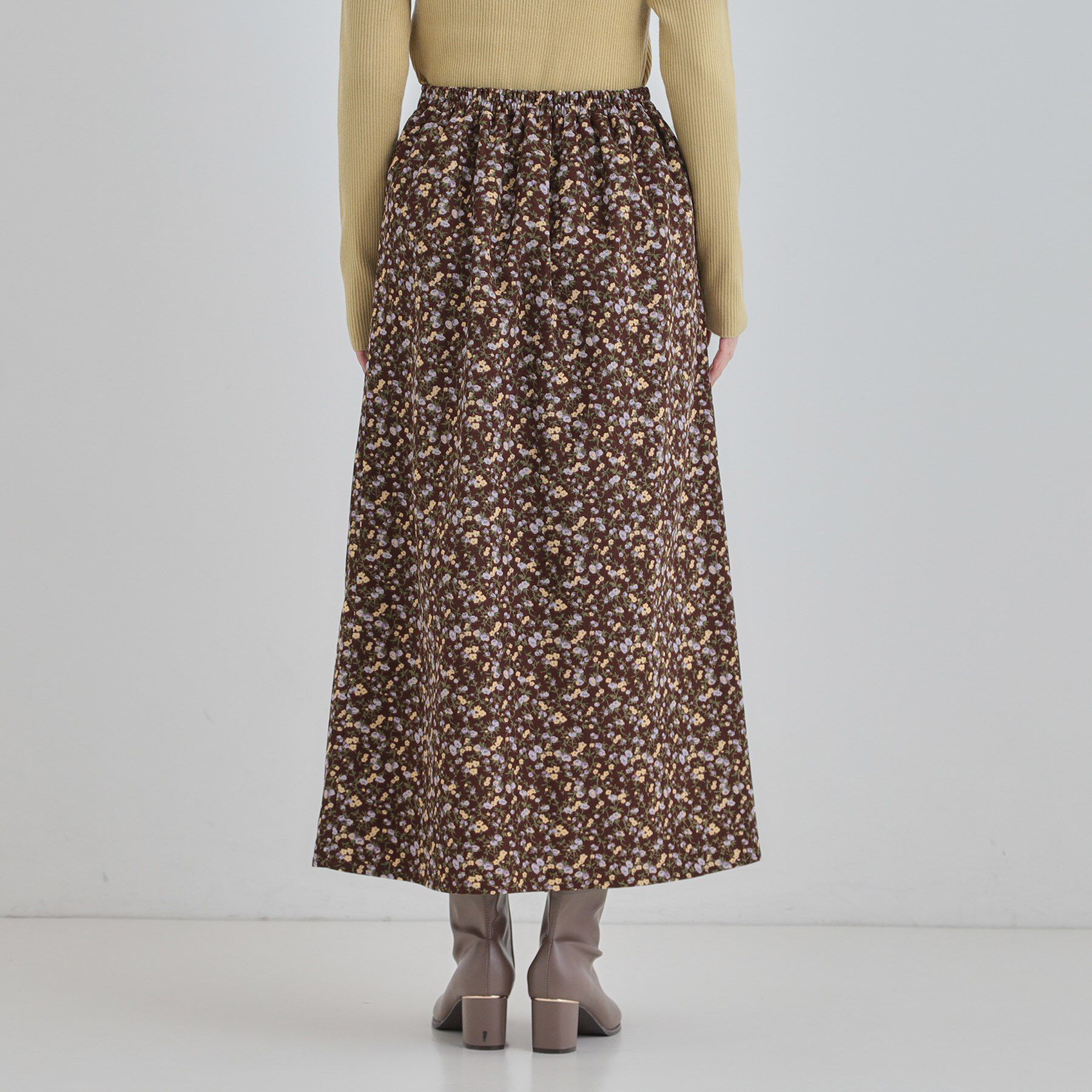 SHOO･LA･RUE「花柄スカート」|スカート|