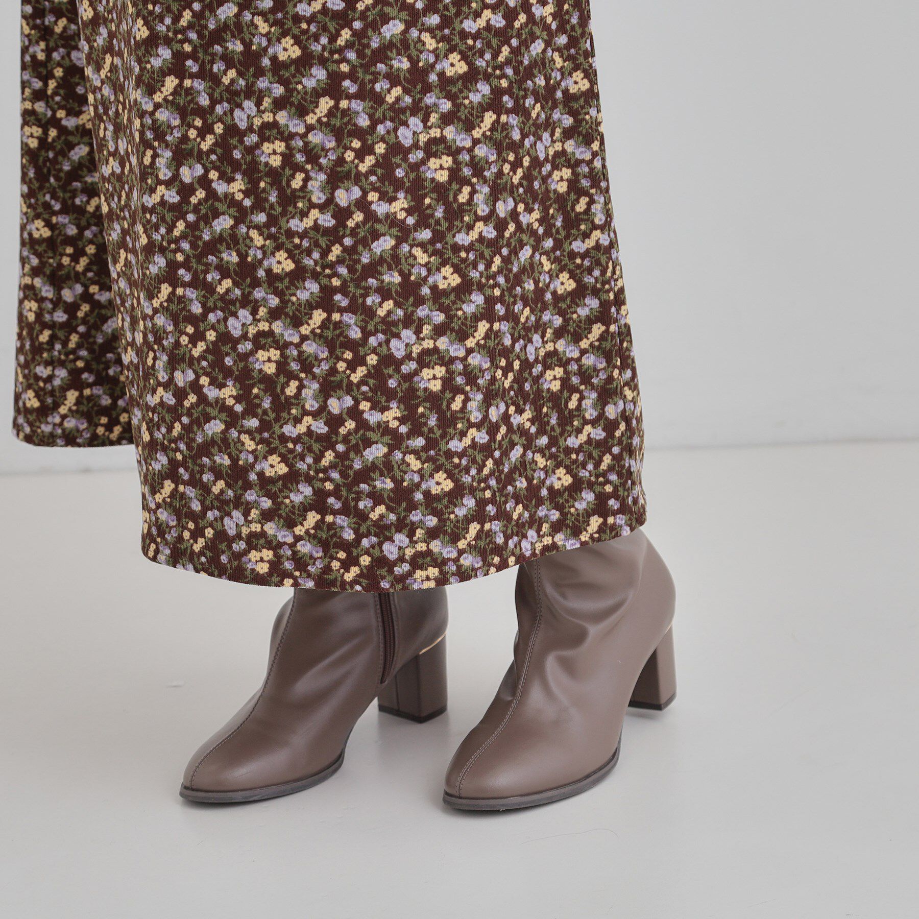 SHOO･LA･RUE「花柄スカート」|スカート|