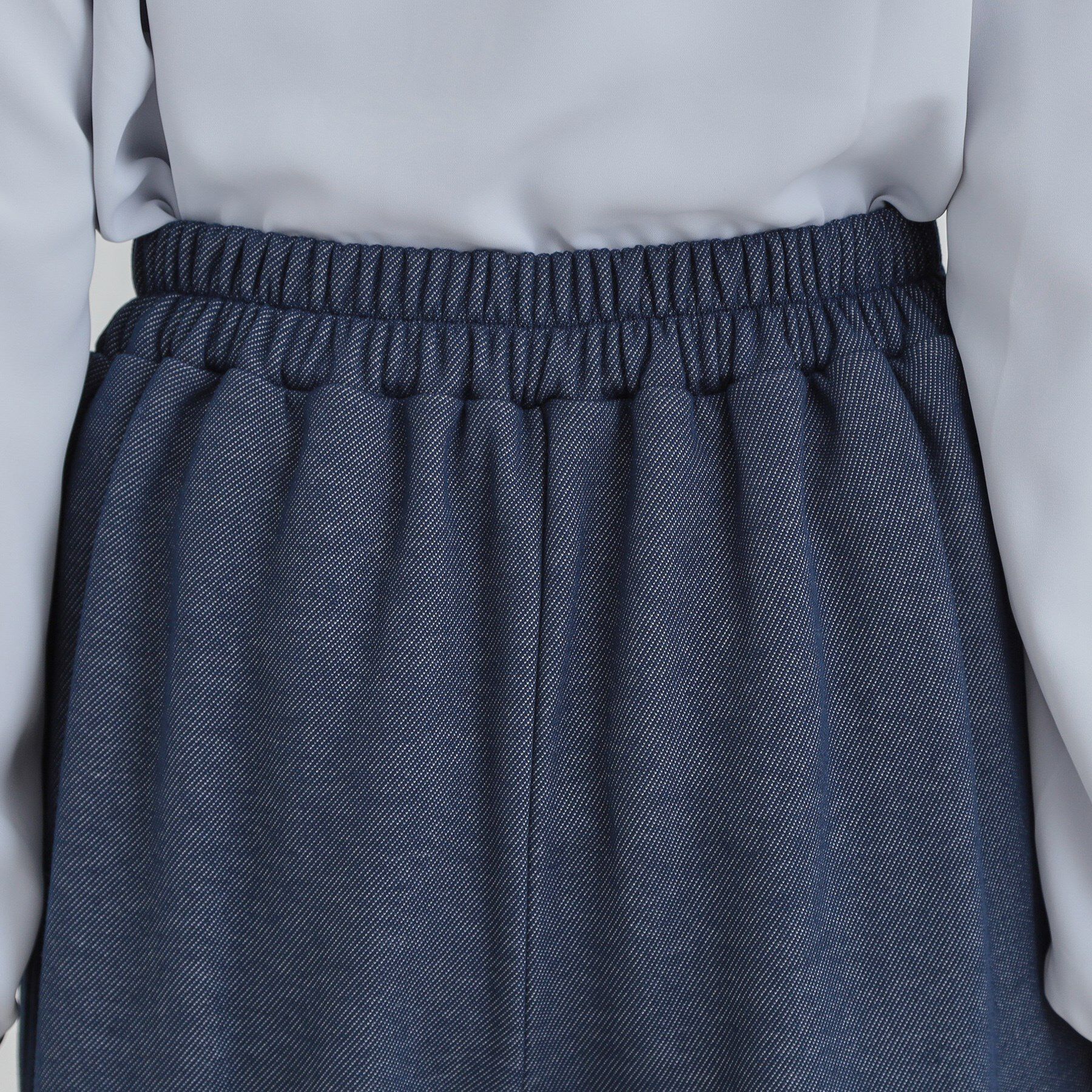 SHOO･LA･RUE「【あったか/S-LL】デニム風裏起毛ワイドパンツ」|その他|