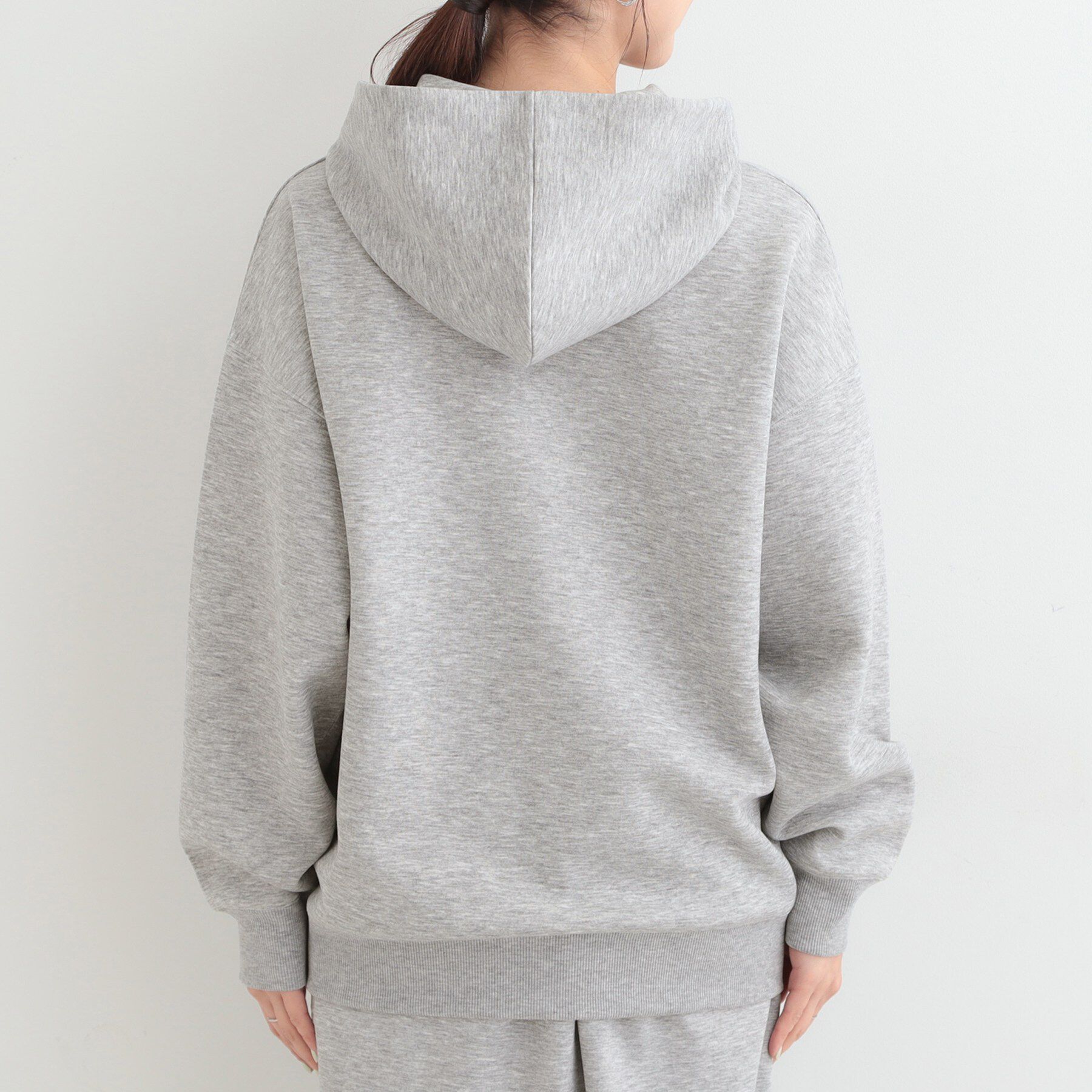 SHOO･LA･RUE「【セットアップ可/S-LL/なめらかタッチ】ZIPパーカ」|パーカー|