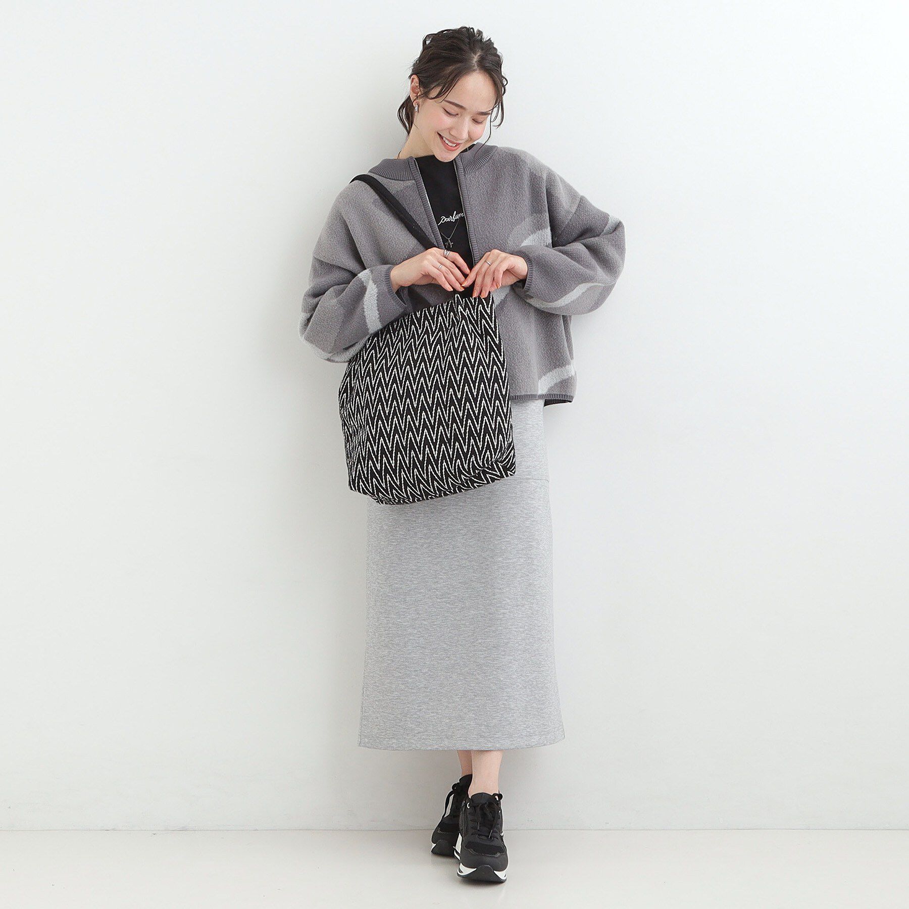 SHOO･LA･RUE「【インド製】ジャカードトートバッグ」|トートバッグ|