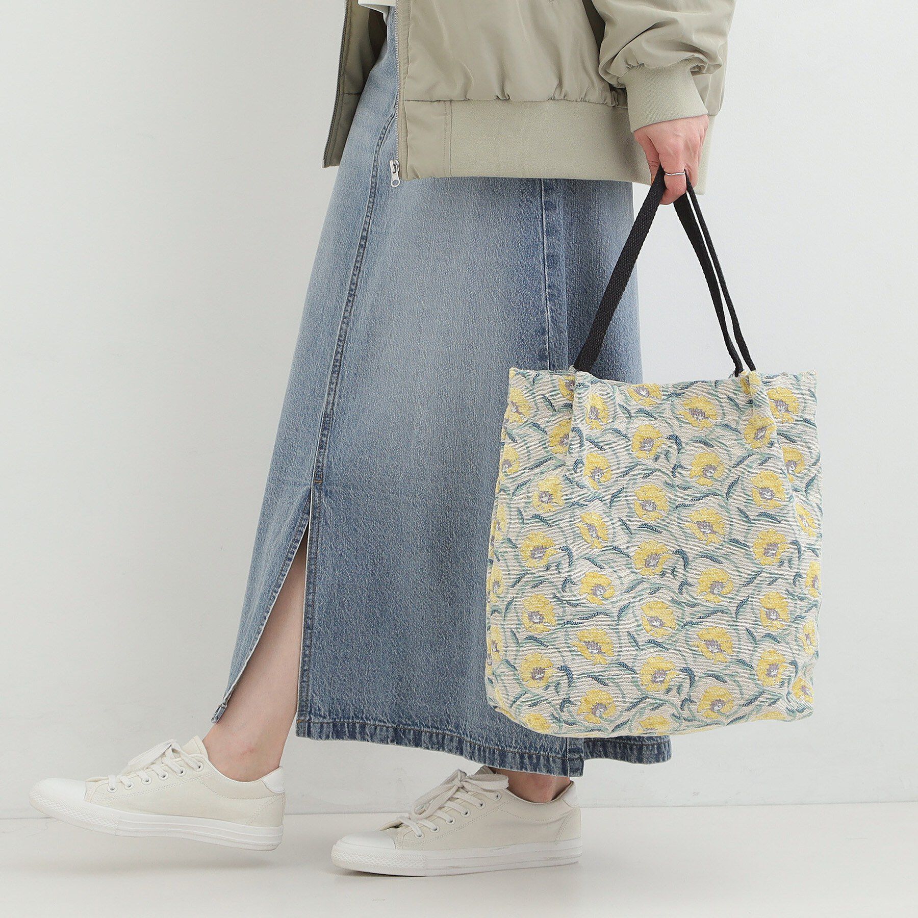 SHOO･LA･RUE「【インド製】ジャカードトートバッグ」|トートバッグ|