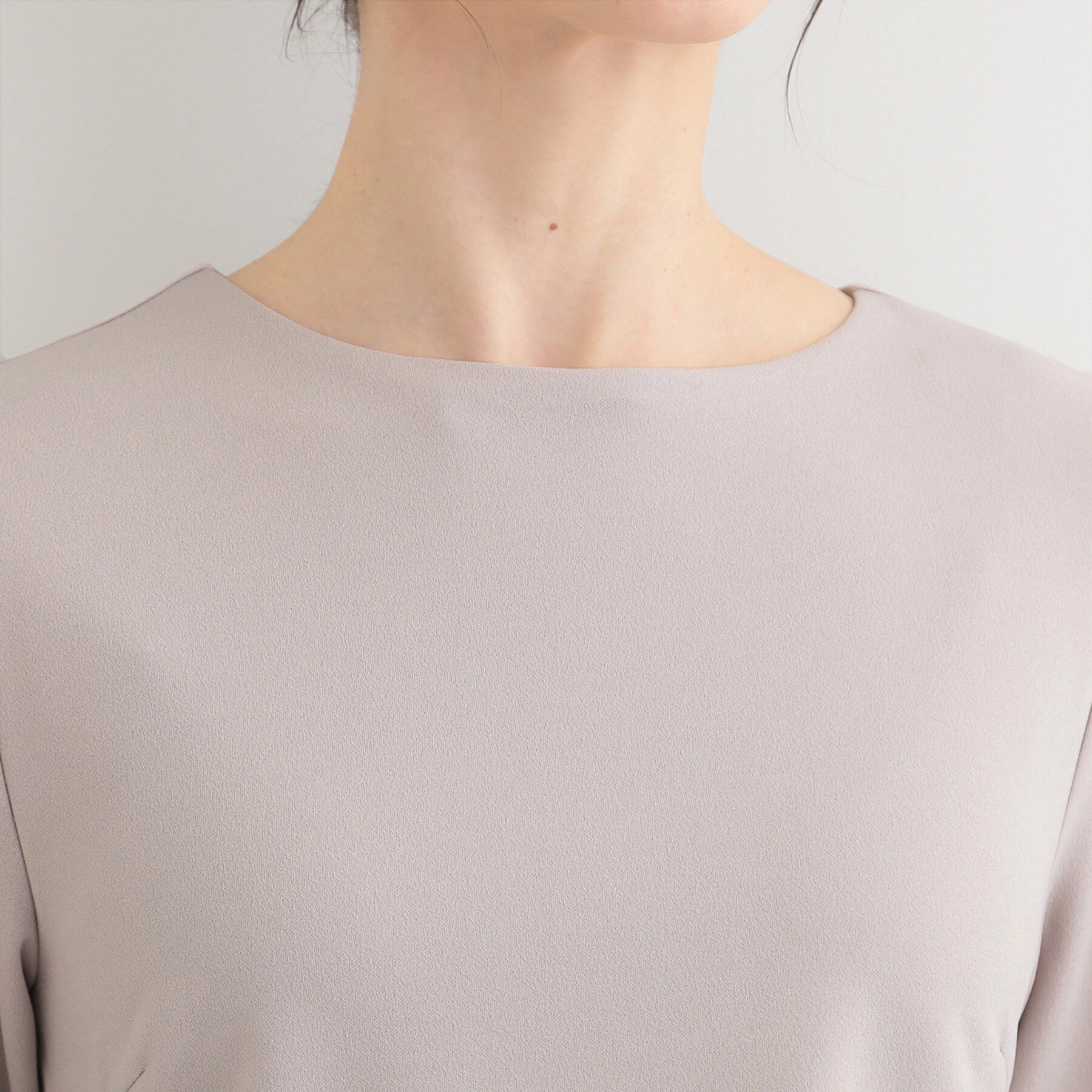 SHOO･LA･RUE「【S-LL】コーデに迷わずきちんと決まる セットアップ風ワンピース」|ワンピース|