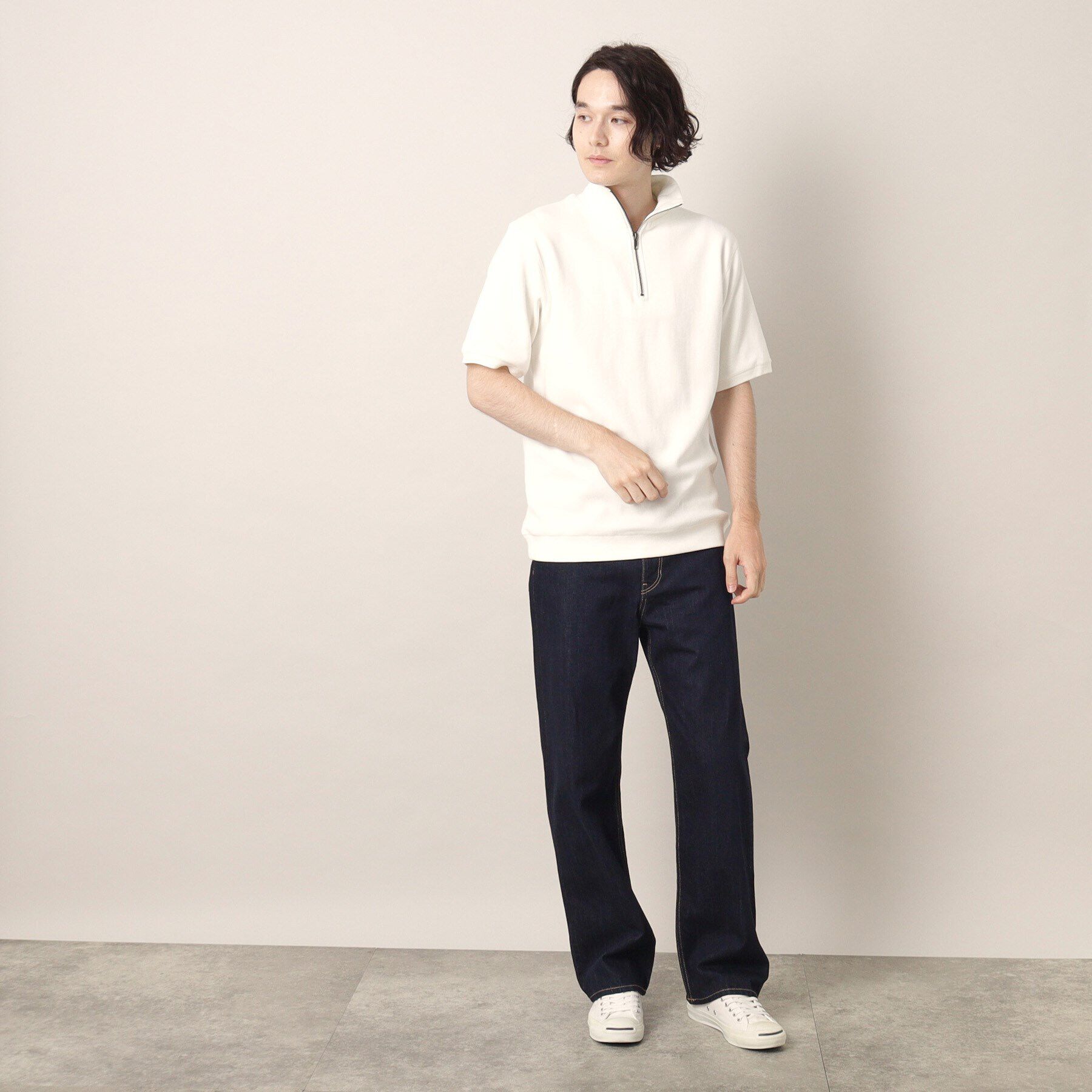 Dessin「ハーフジップカットソー」|Tシャツ・カットソー|